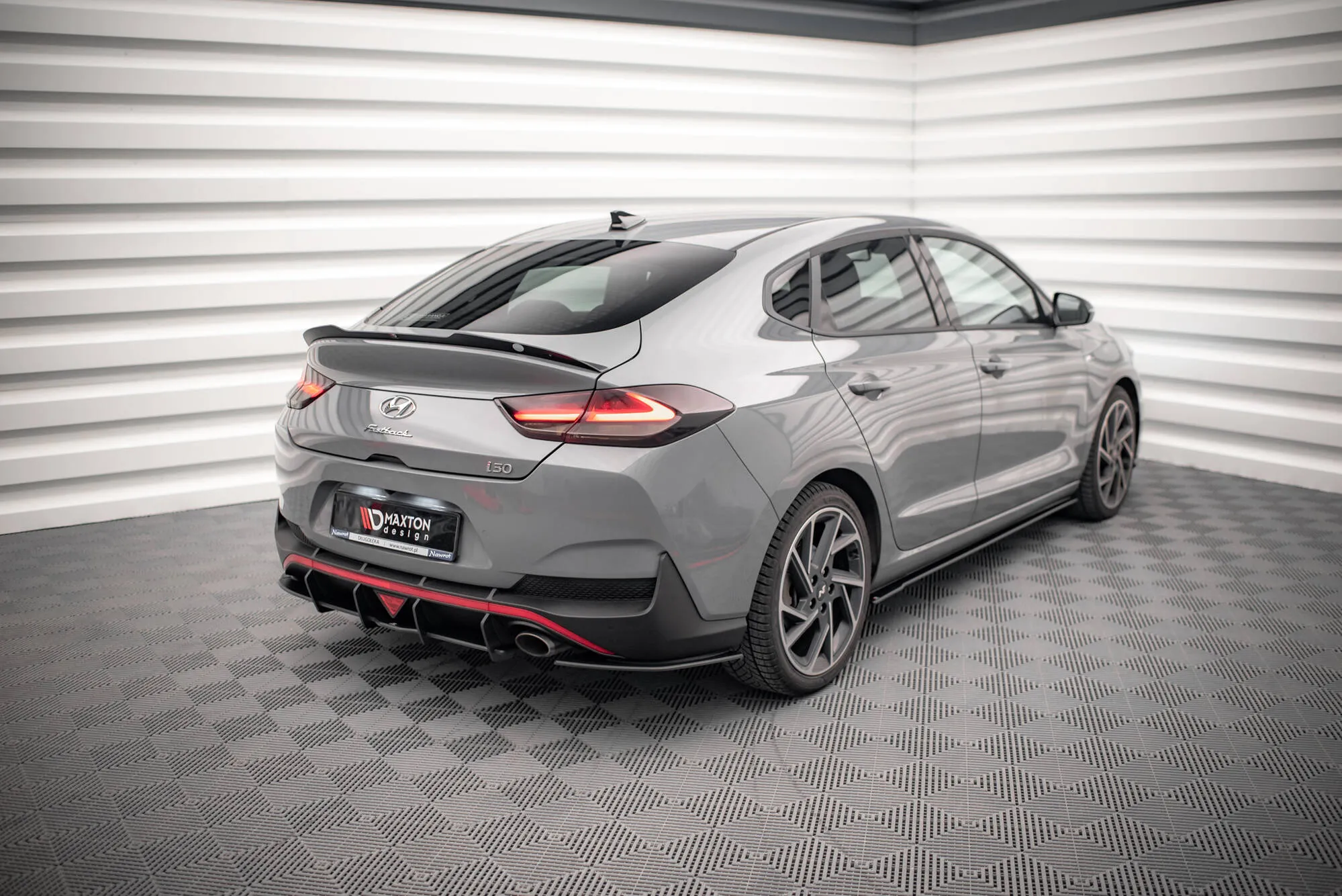 Diffuser Hyundai I30 (Mk3 Facelift) 2020-2026 | Street Pro Black Edition – bilde 7