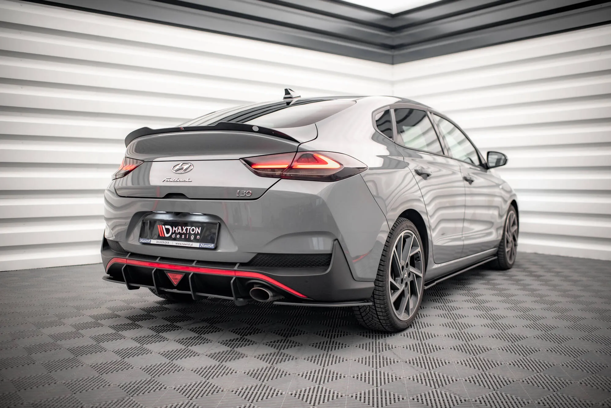 Diffuser Hyundai I30 (Mk3 Facelift) 2020-2026 | Street Pro Black Edition – bilde 8
