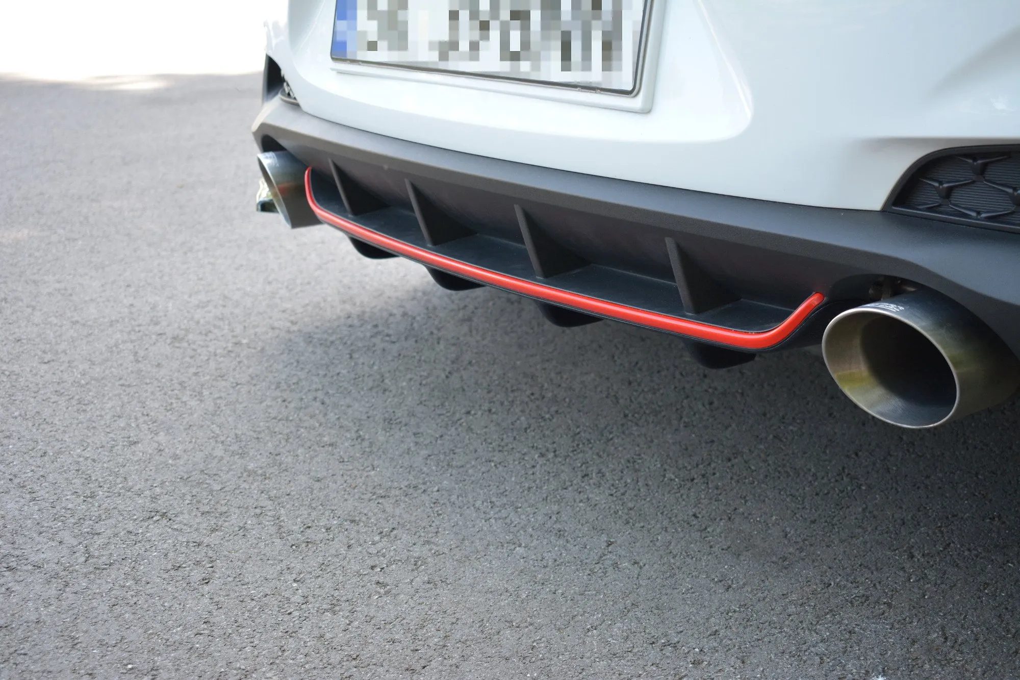 Diffuser Hyundai I30 N III 2017 - 2020 | Glossy Black Edition – bilde 2