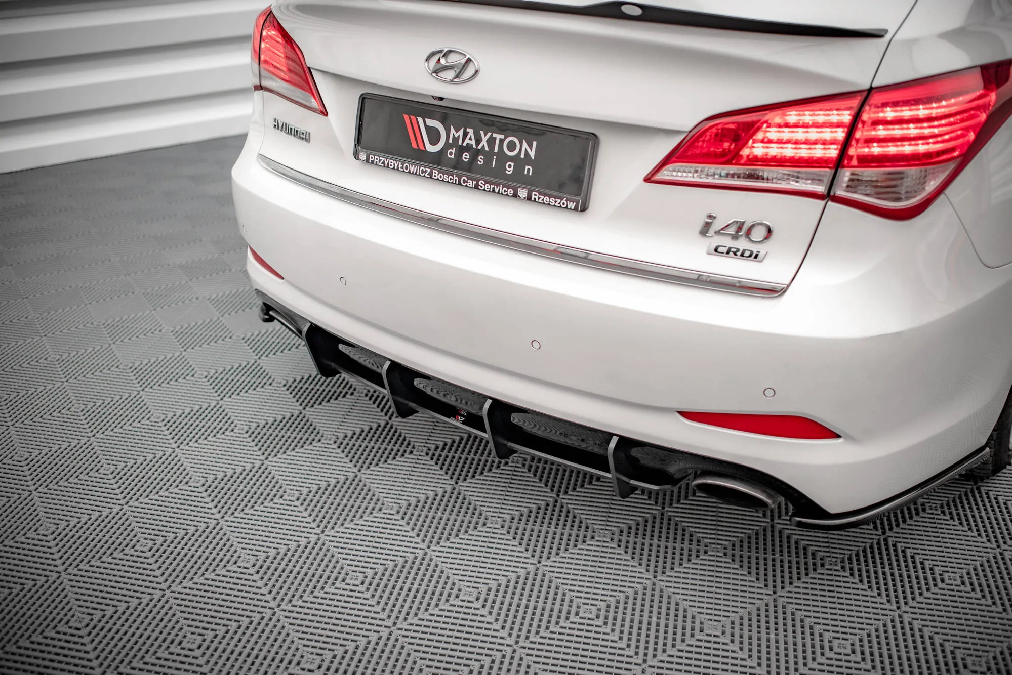 Diffuser Hyundai I40 (Mk1) 2011-2014 | Street Pro Black Edition – bilde 3