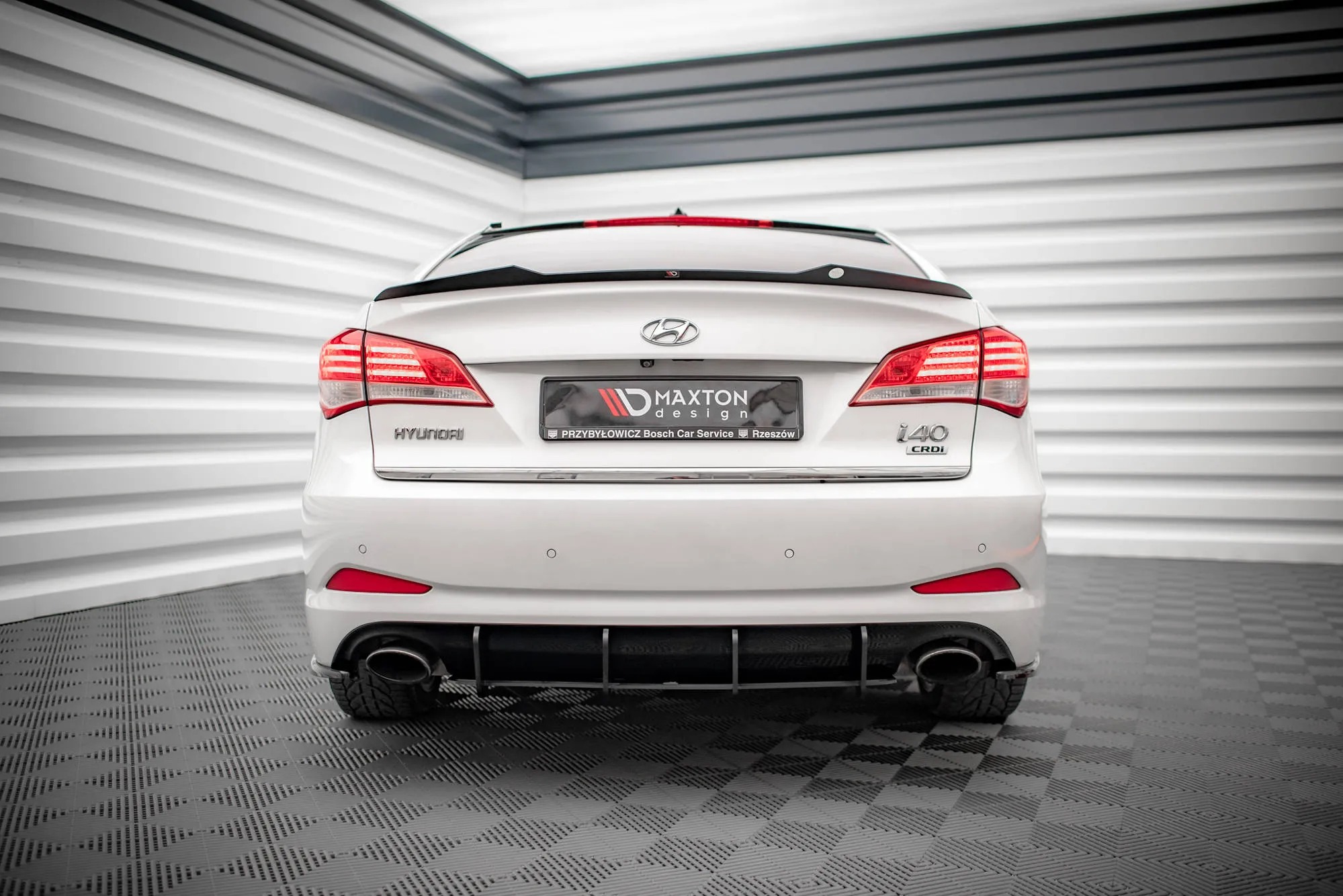 Diffuser Hyundai I40 (Mk1) 2011-2014 | Street Pro Black Edition – bilde 4