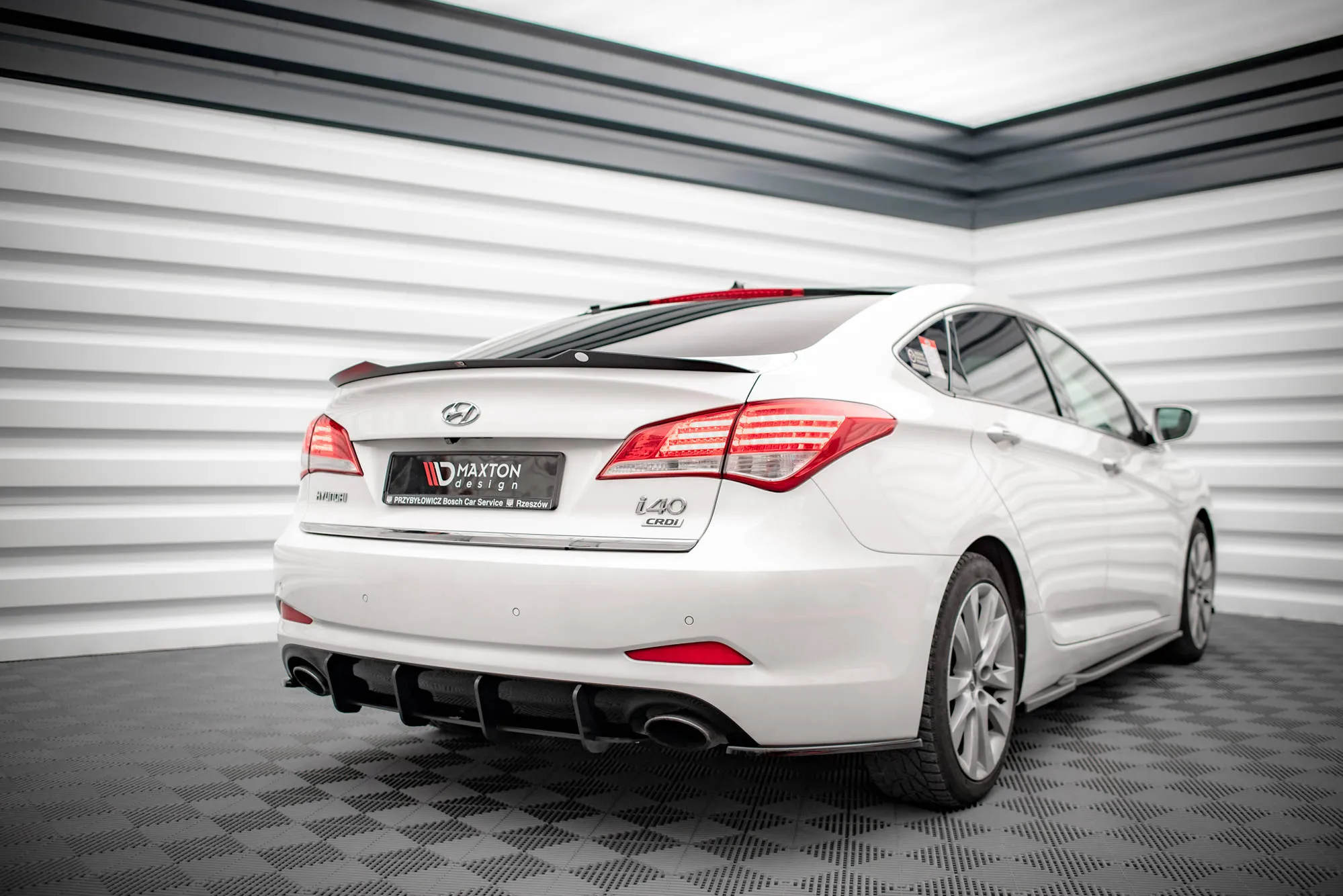 Diffuser Hyundai I40 (Mk1) 2011-2014 | Street Pro Black Edition – bilde 5