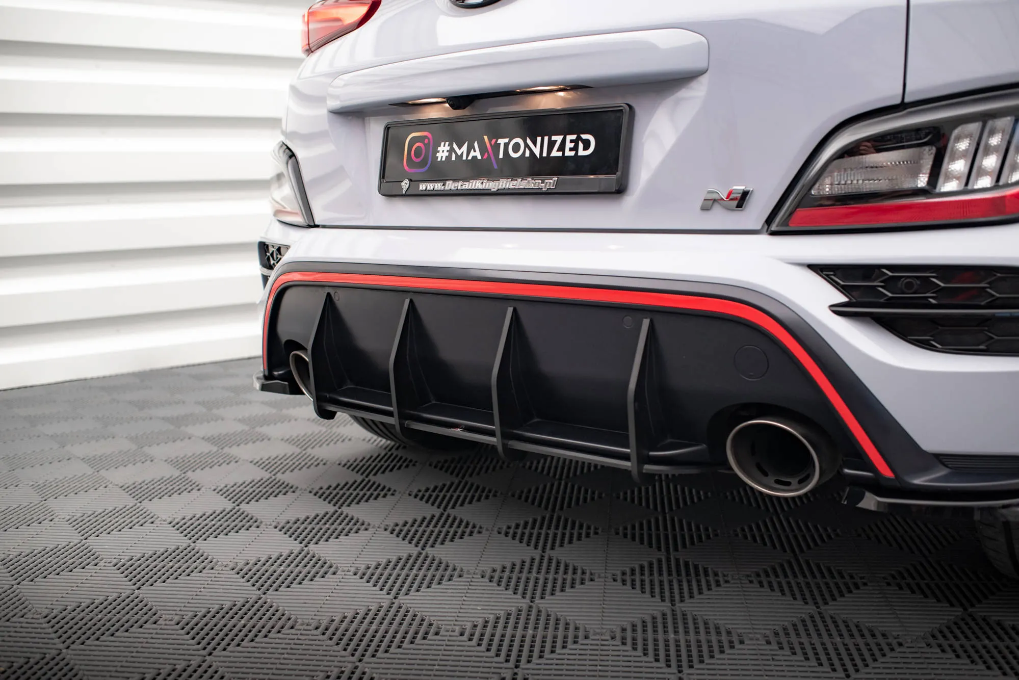 Diffuser Hyundai Kona N (I) 2021 - 2026 | Street Pro Black Edition