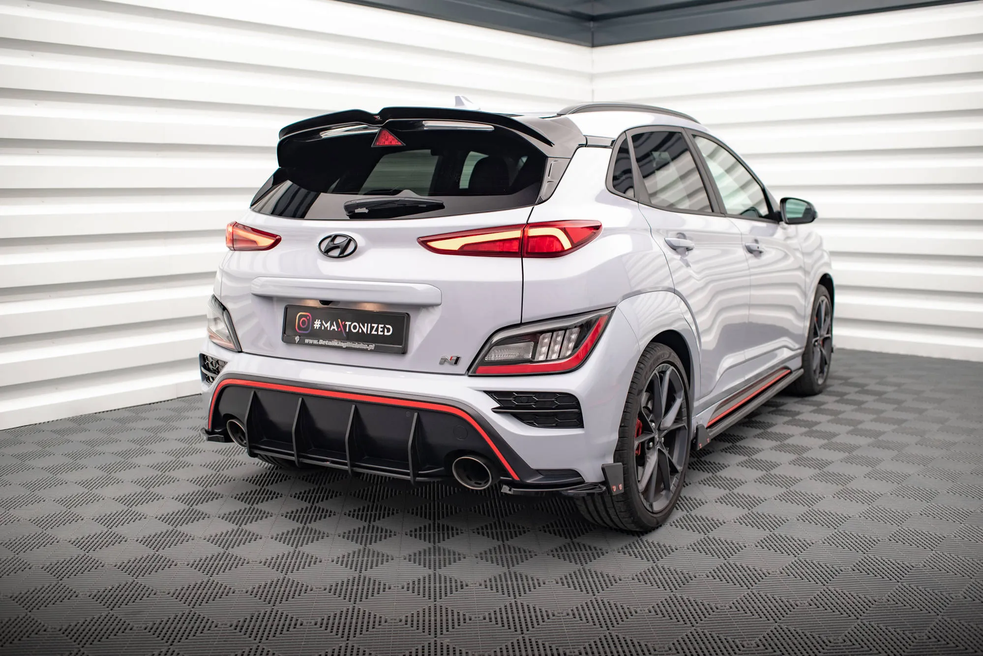 Diffuser Hyundai Kona N (I) 2021 - 2026 | Street Pro Black Edition – bilde 4