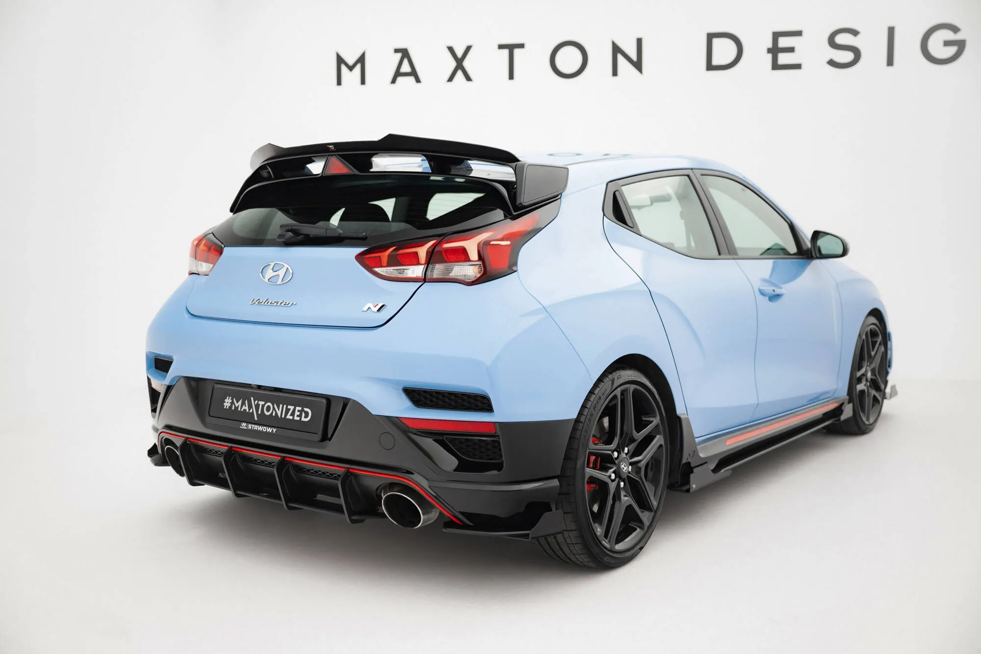 Diffuser Hyundai Veloster N II 2018 - 2022 | Street Pro Black Edition