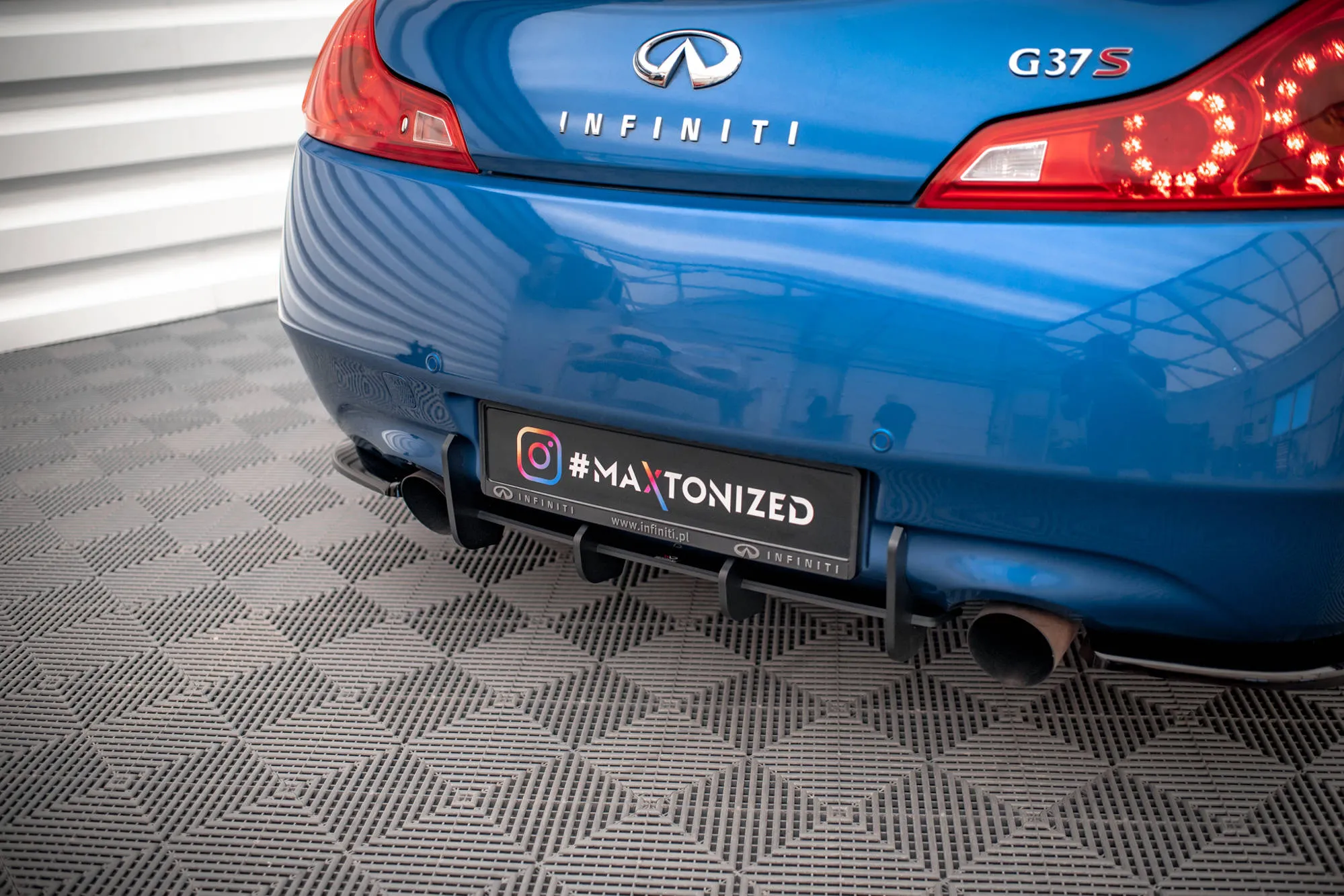 Diffuser Infiniti G37 2009-2013 | Street Pro Black Edition