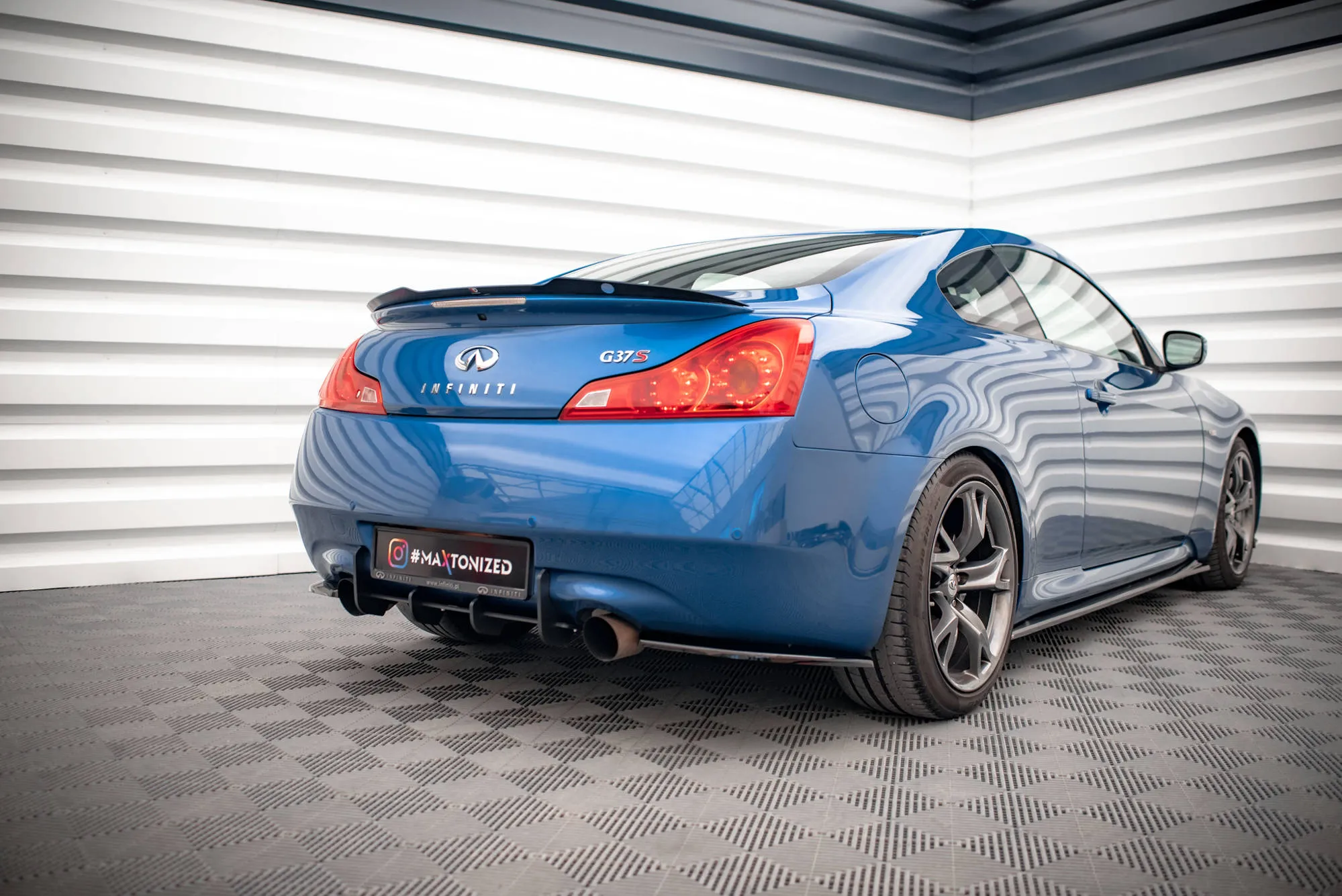 Diffuser Infiniti G37 2009-2013 | Street Pro Black Edition – bilde 2