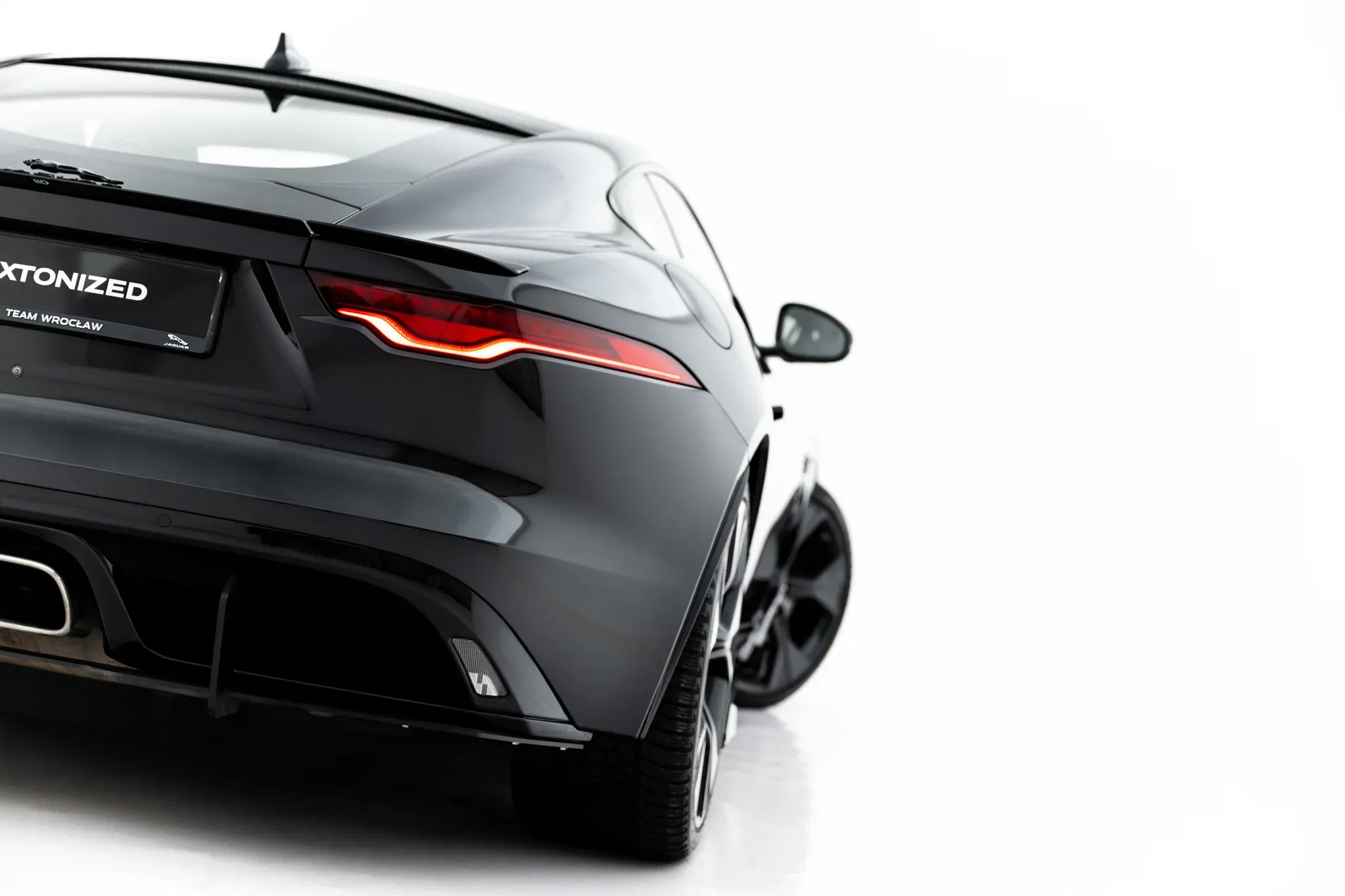 Diffuser Jaguar F-Type X152 Facelift 2 2020 - 2024 | Street Pro Black Edition – bilde 2