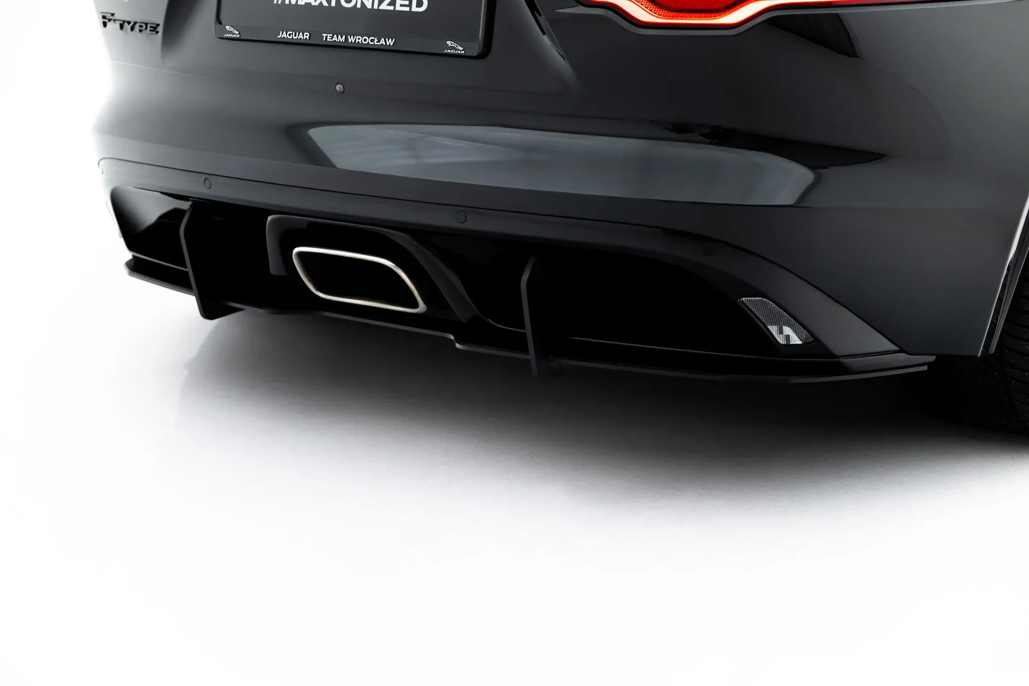 Diffuser Jaguar F-Type X152 Facelift 2 2020 - 2024 | Street Pro Black Edition – bilde 3