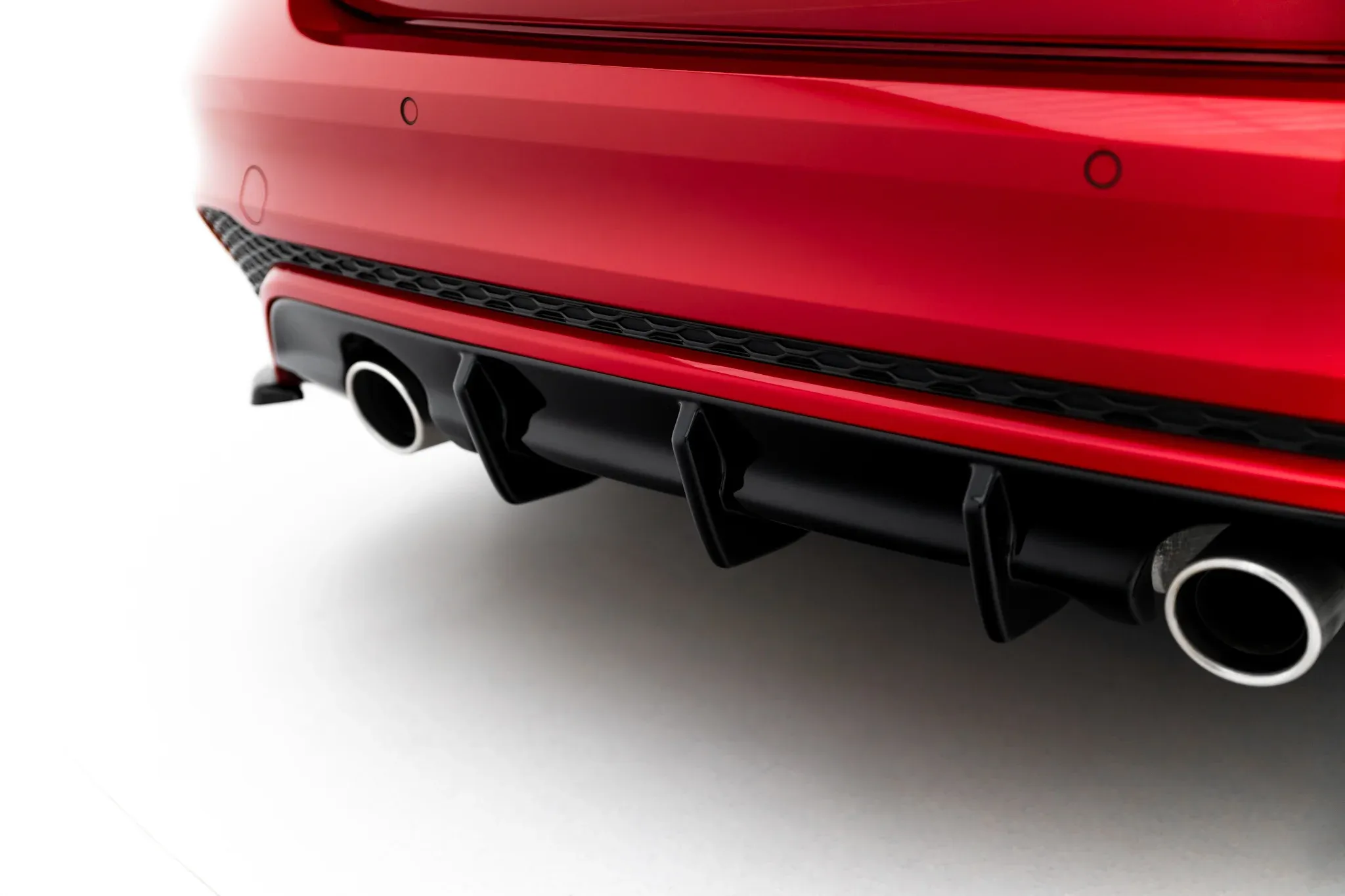Diffuser Jaguar XE R-Dynamic (X760) Facelift 2019 - 2024 | Glossy Black Edition – bilde 2