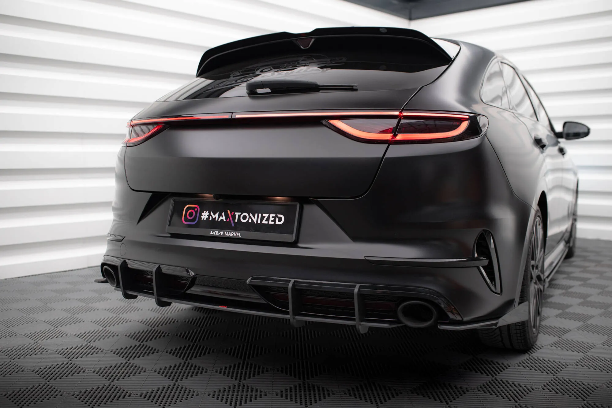 Diffuser Kia Proceed GT facelift 2021 - > | Street Pro Black Edition