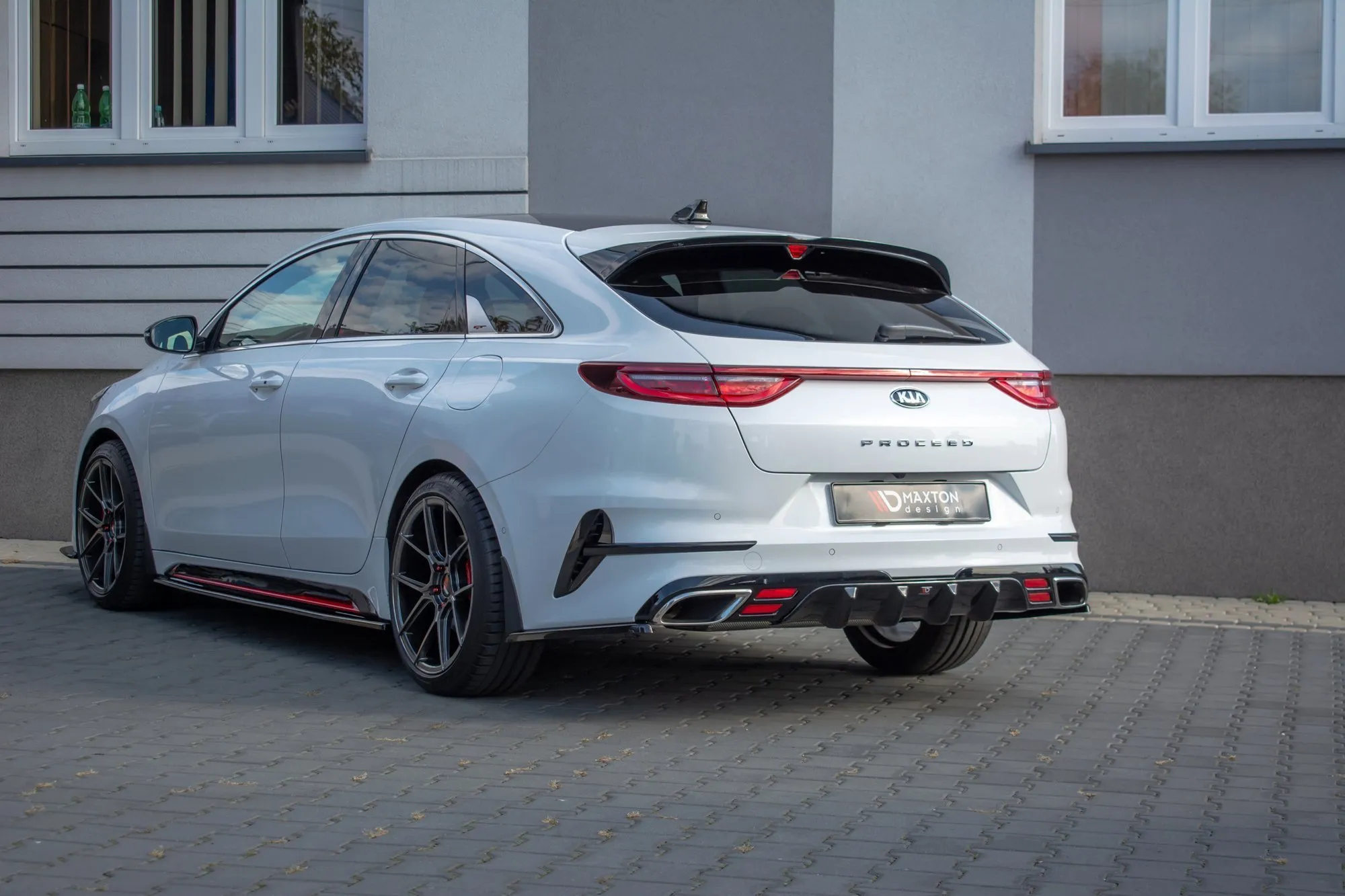 Diffuser Kia ProCeed GT Mk3 2018 -> | Glossy Black Edition – bilde 4