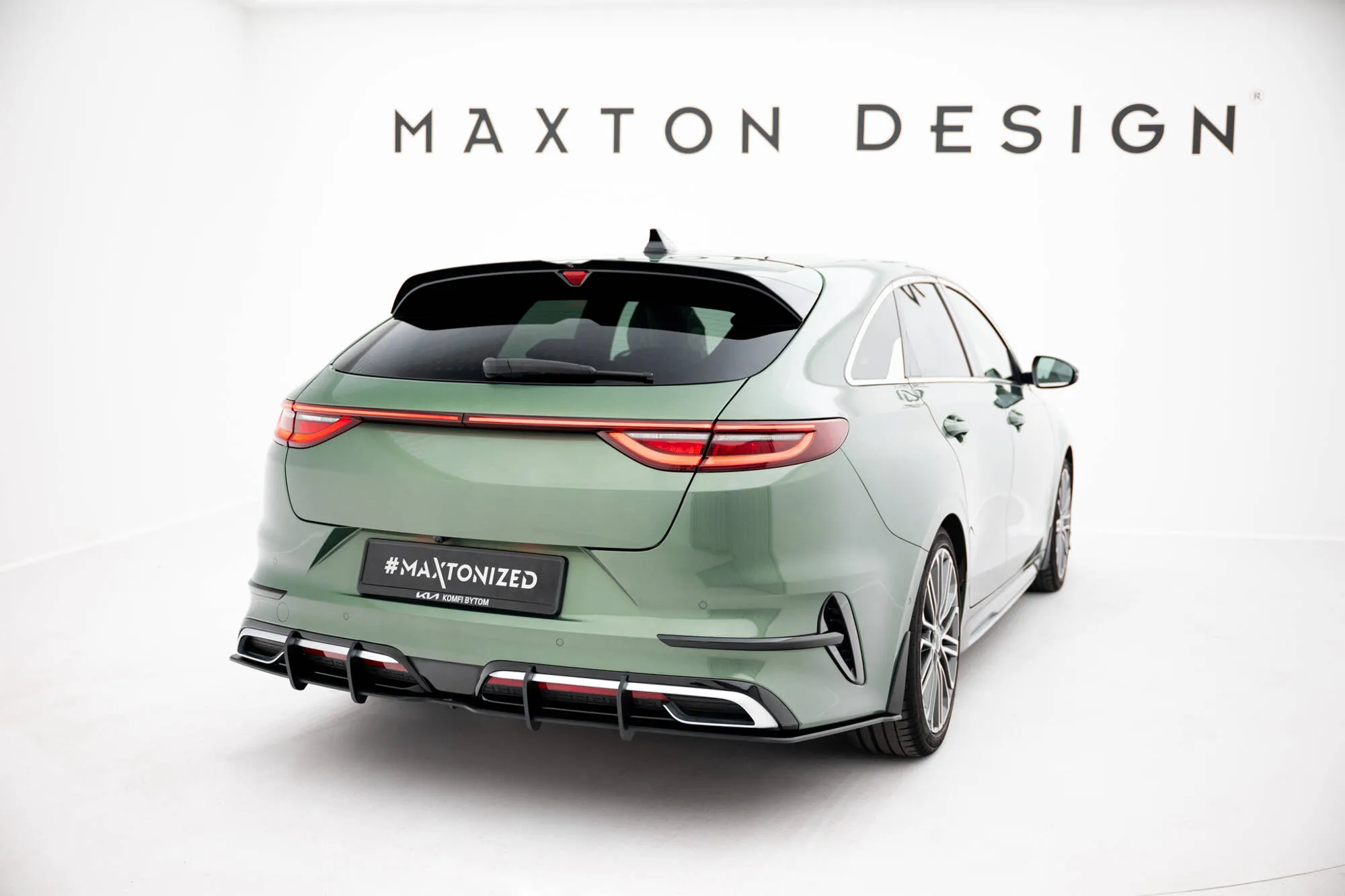 Diffuser Kia Proceed (Mk1 Facelift) 2022-2026 | Street Pro Black Edition