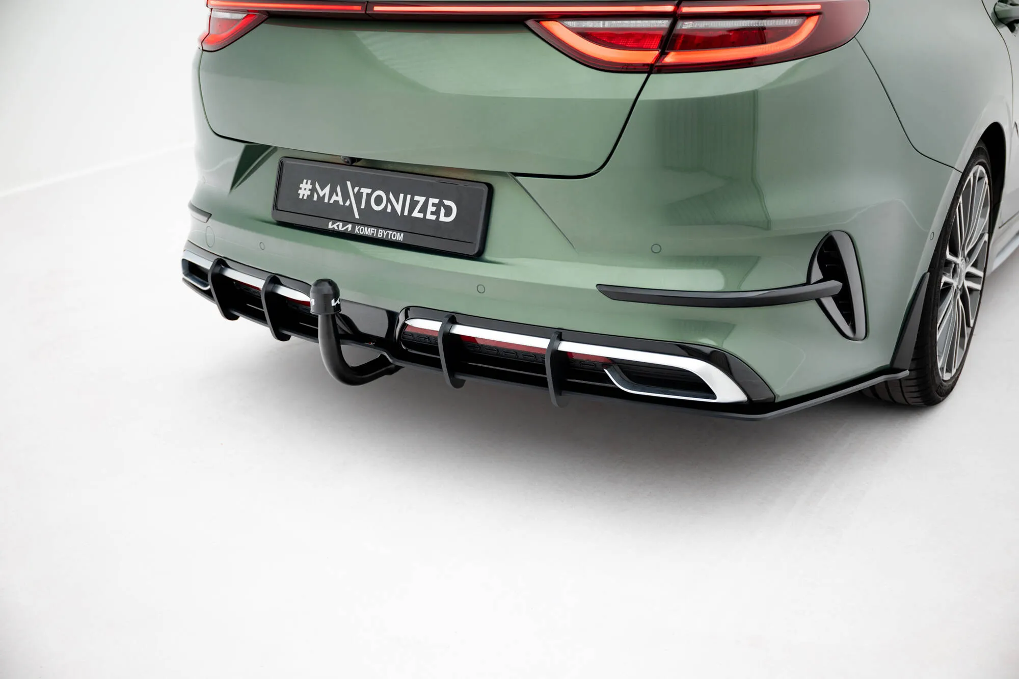 Diffuser Kia Proceed (Mk1 Facelift) 2022-2026 | Street Pro Black Edition – bilde 3