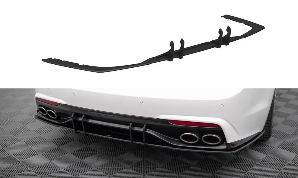 Diffuser Kia Stinger GT-Line 2017 - 2023 | V.2 Street Pro Black Edition – bilde 2