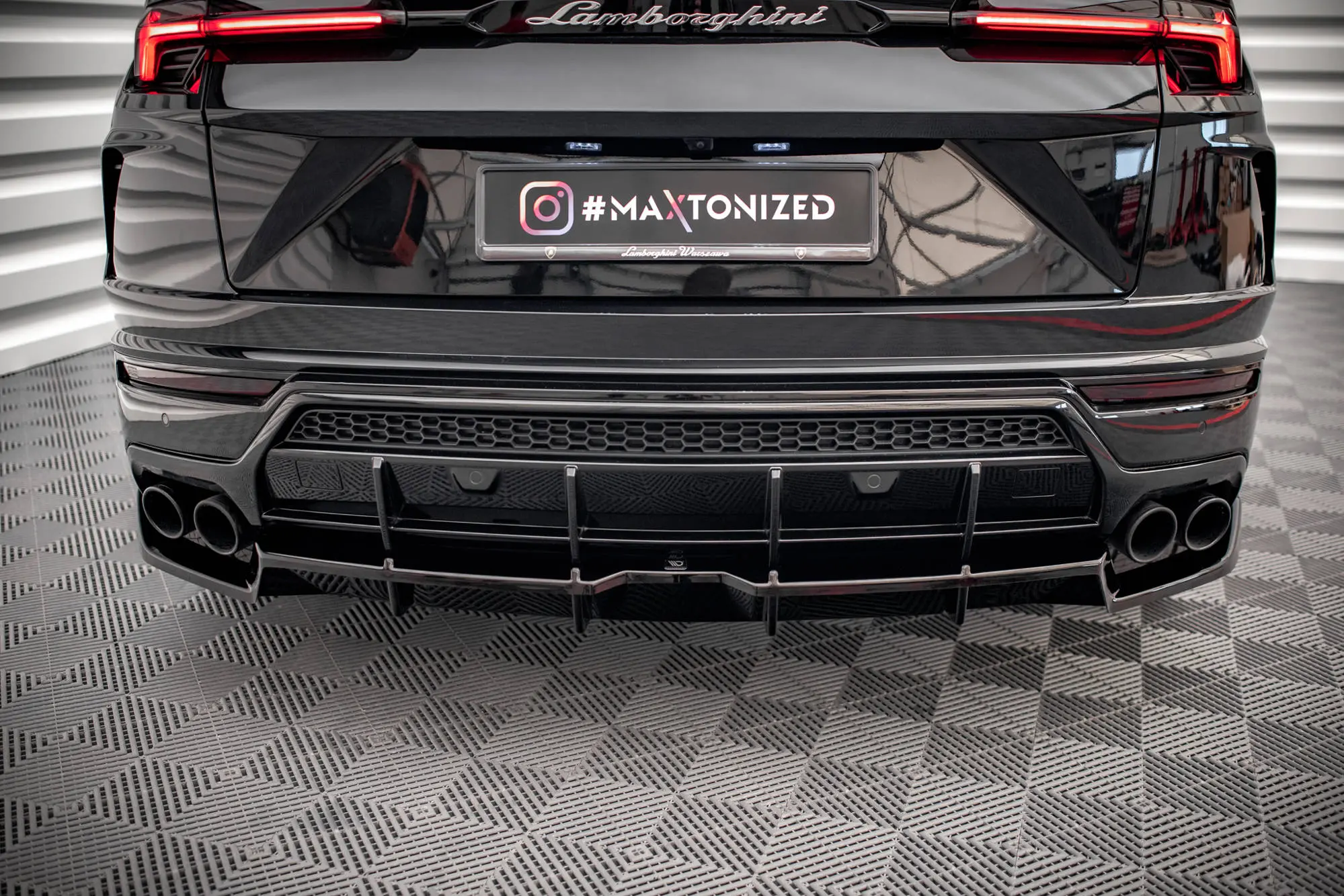 Diffuser Lamborghini Urus 2018->