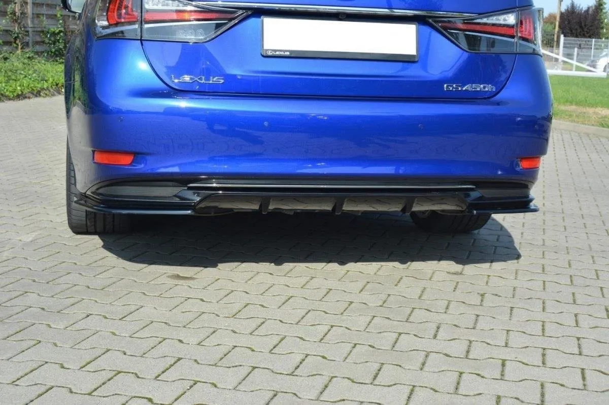 Diffuser Lexus GS Mk4 Facelift H 2015 -> | Glossy Black Edition