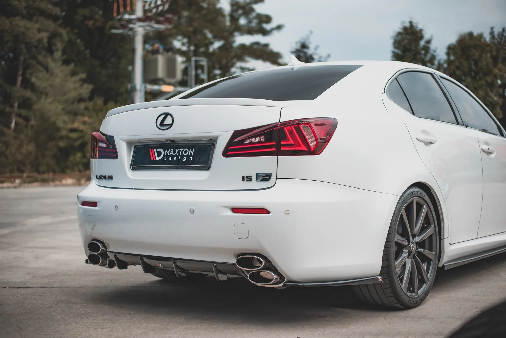 Diffuser Lexus IS F II 2005 - 2013 | Glossy Black Edition – bilde 2
