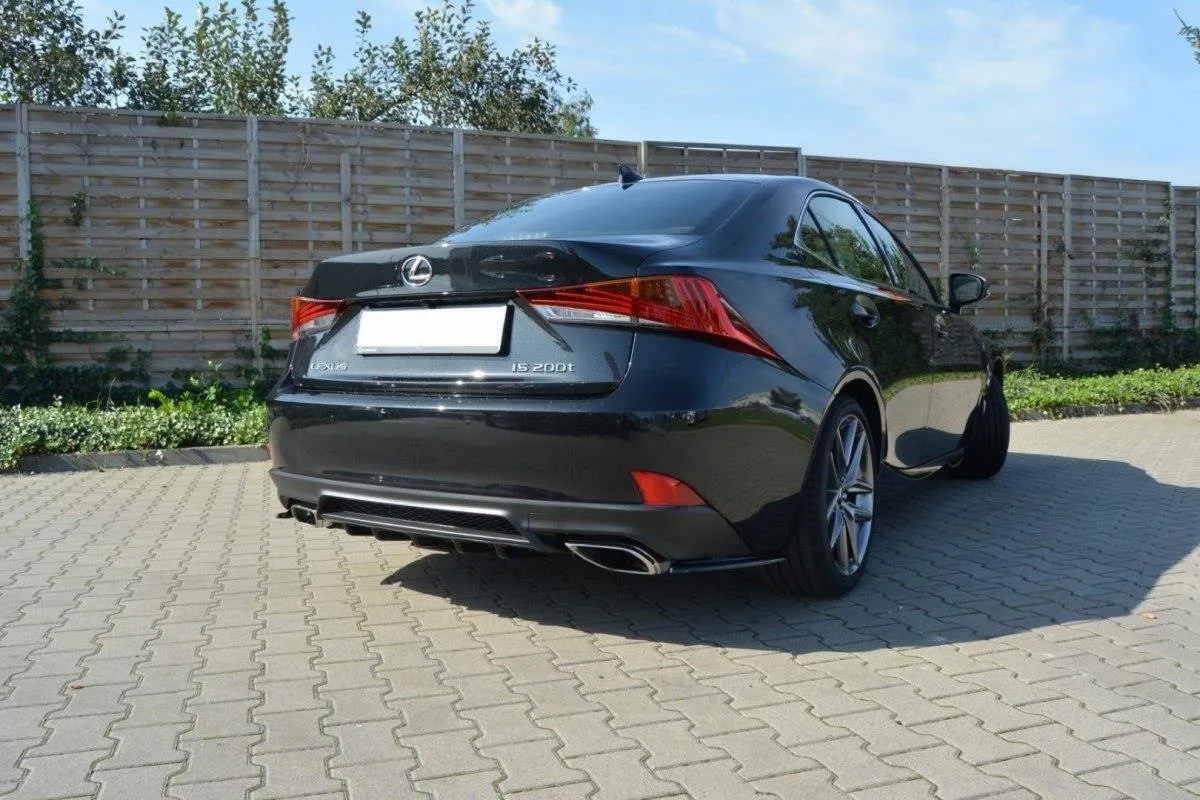 Diffuser Lexus IS III Facelift 2016 - 2020 | Glossy Black Edition