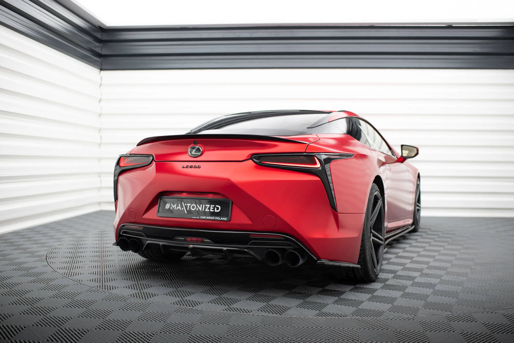 Diffuser Lexus LC 500 2017-> | Glossy Black Edition