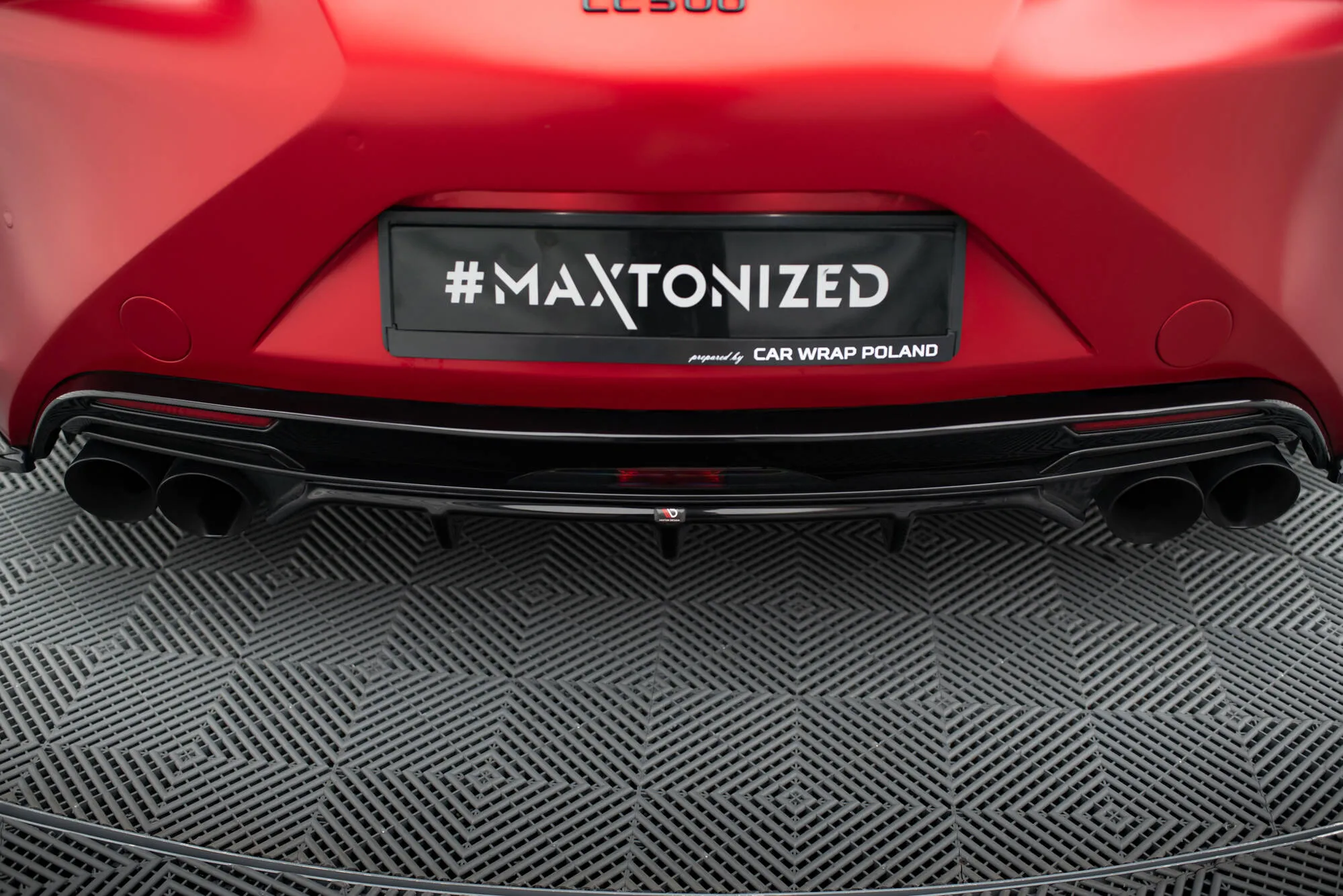 Diffuser Lexus LC 500 2017-> | Glossy Black Edition – bilde 5