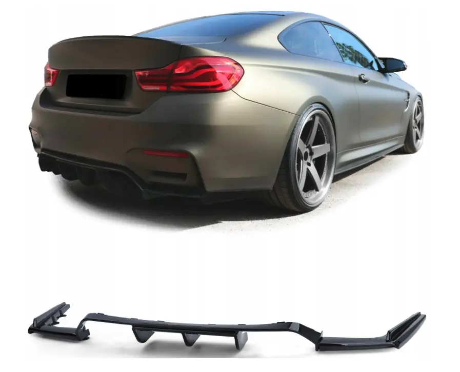 Diffuser M3 (F80) / BMW M4 (F82) | Glossy Black Edition