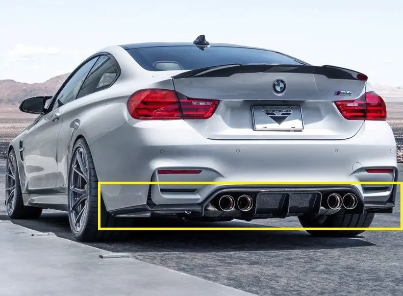 Diffuser M3 (F80) / BMW M4 (F82) | Glossy Black Edition – bilde 2