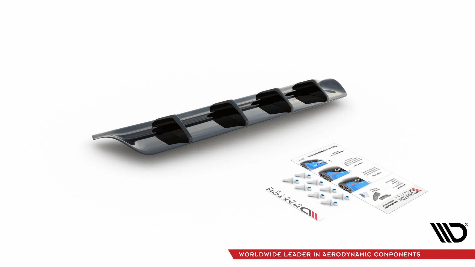 Diffuser Maserati Ghibli III 2013-2017 | Glossy Black Edition – bilde 4