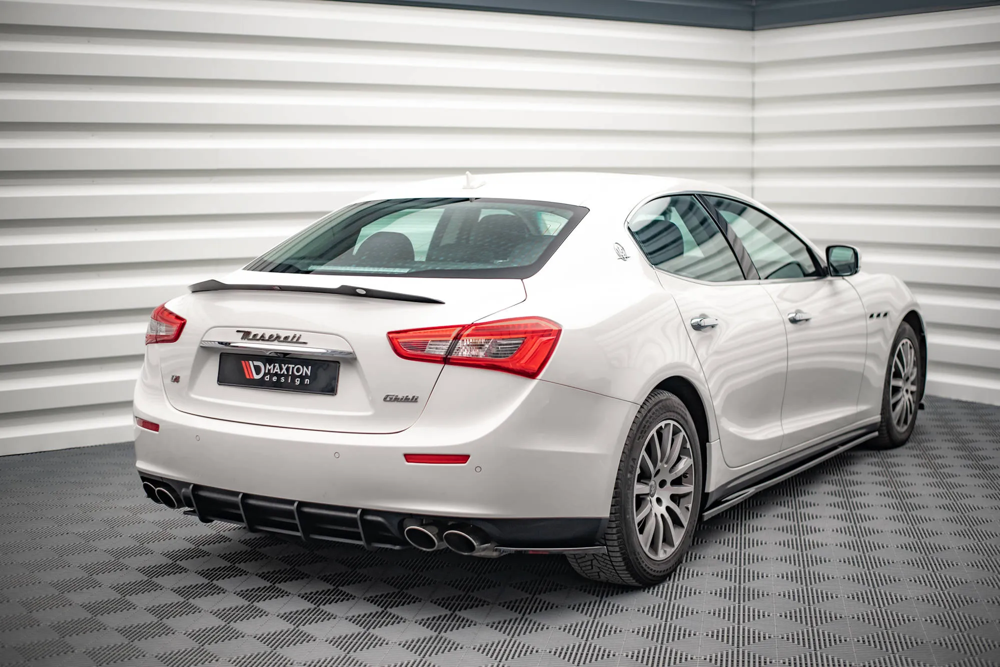 Diffuser Maserati Ghibli (Mk3) 2013-2017 | Street Pro Black Edition