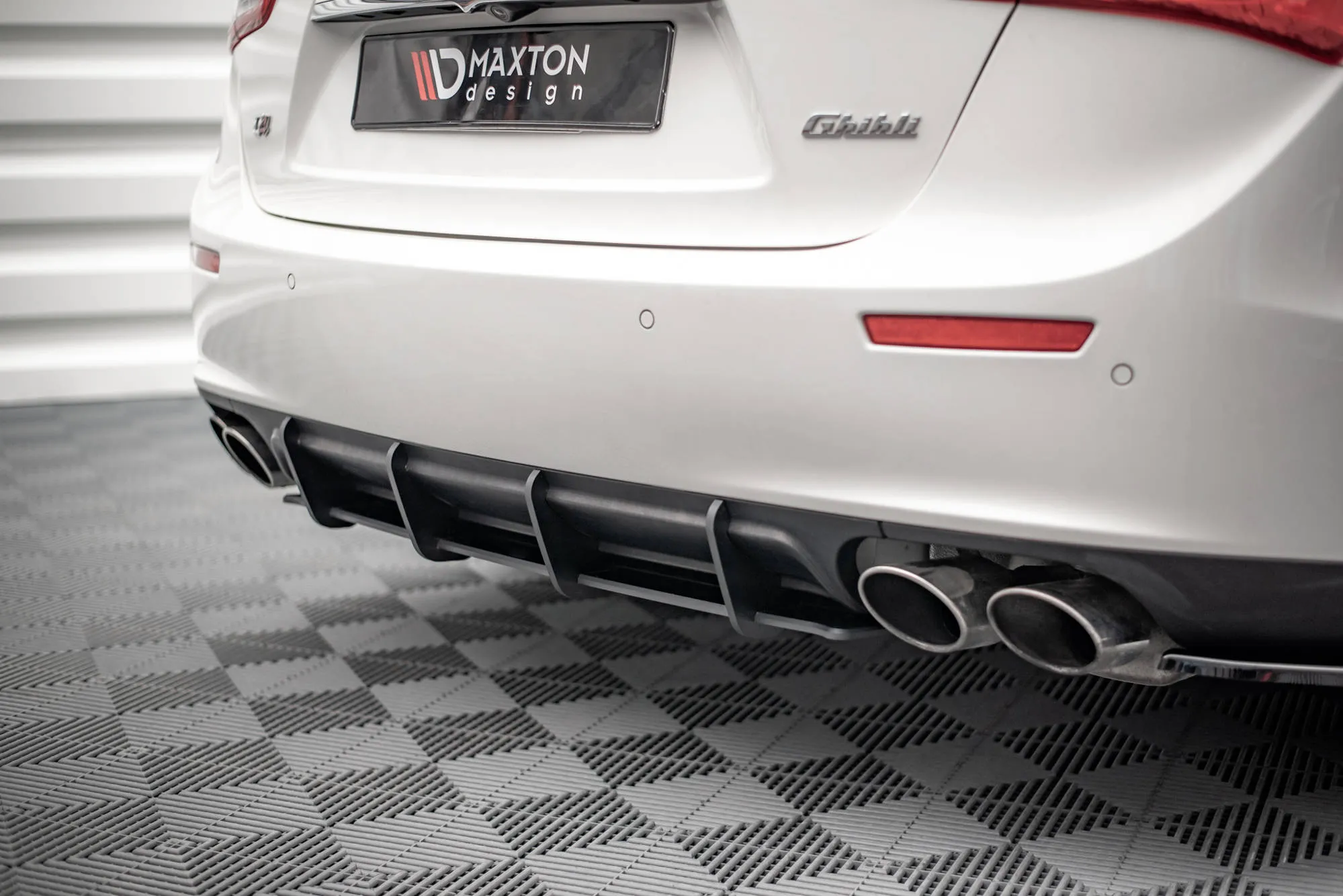 Diffuser Maserati Ghibli (Mk3) 2013-2017 | Street Pro Black Edition – bilde 2