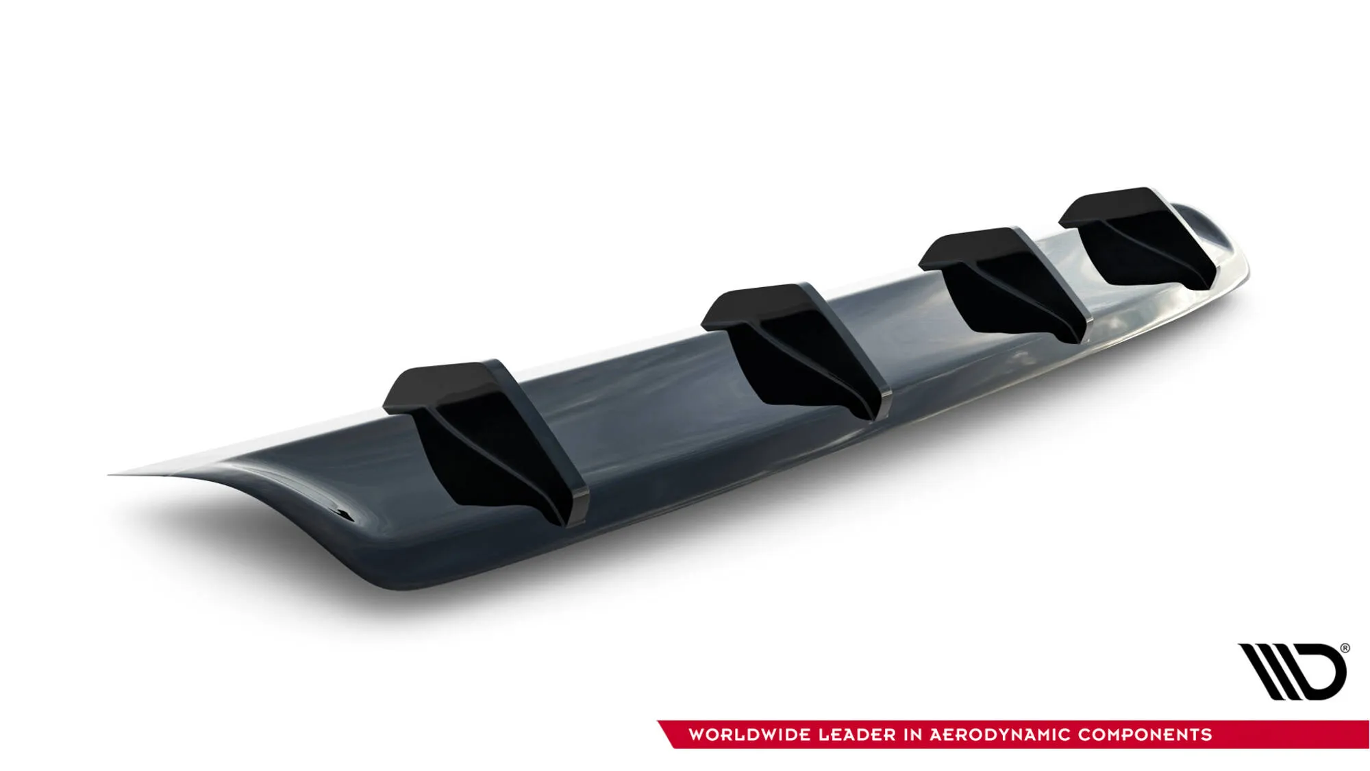 Diffuser Maserati Quattroporte VI 2013 - 2016 | Glossy Black Edition – bilde 4