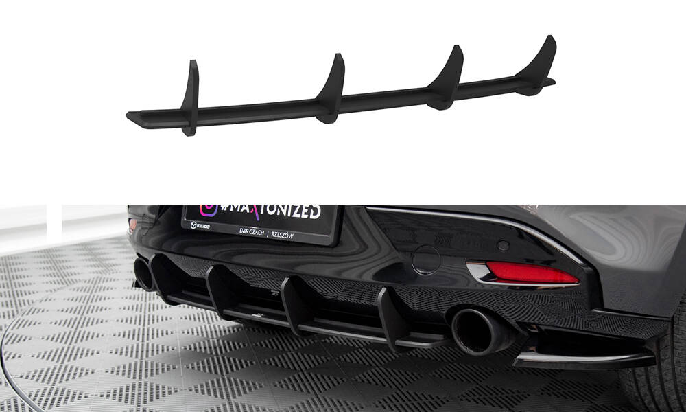 Diffuser Mazda 3 mk4 2019 - > | Street Pro Black Edition – bilde 2