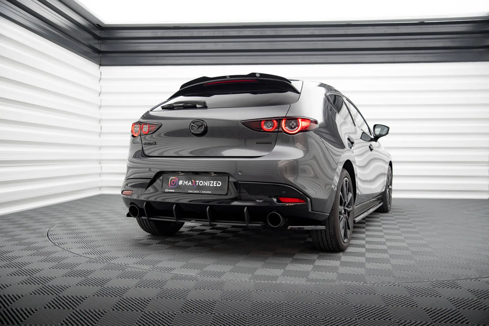 Diffuser Mazda 3 mk4 2019 - > | Street Pro Black Edition – bilde 3