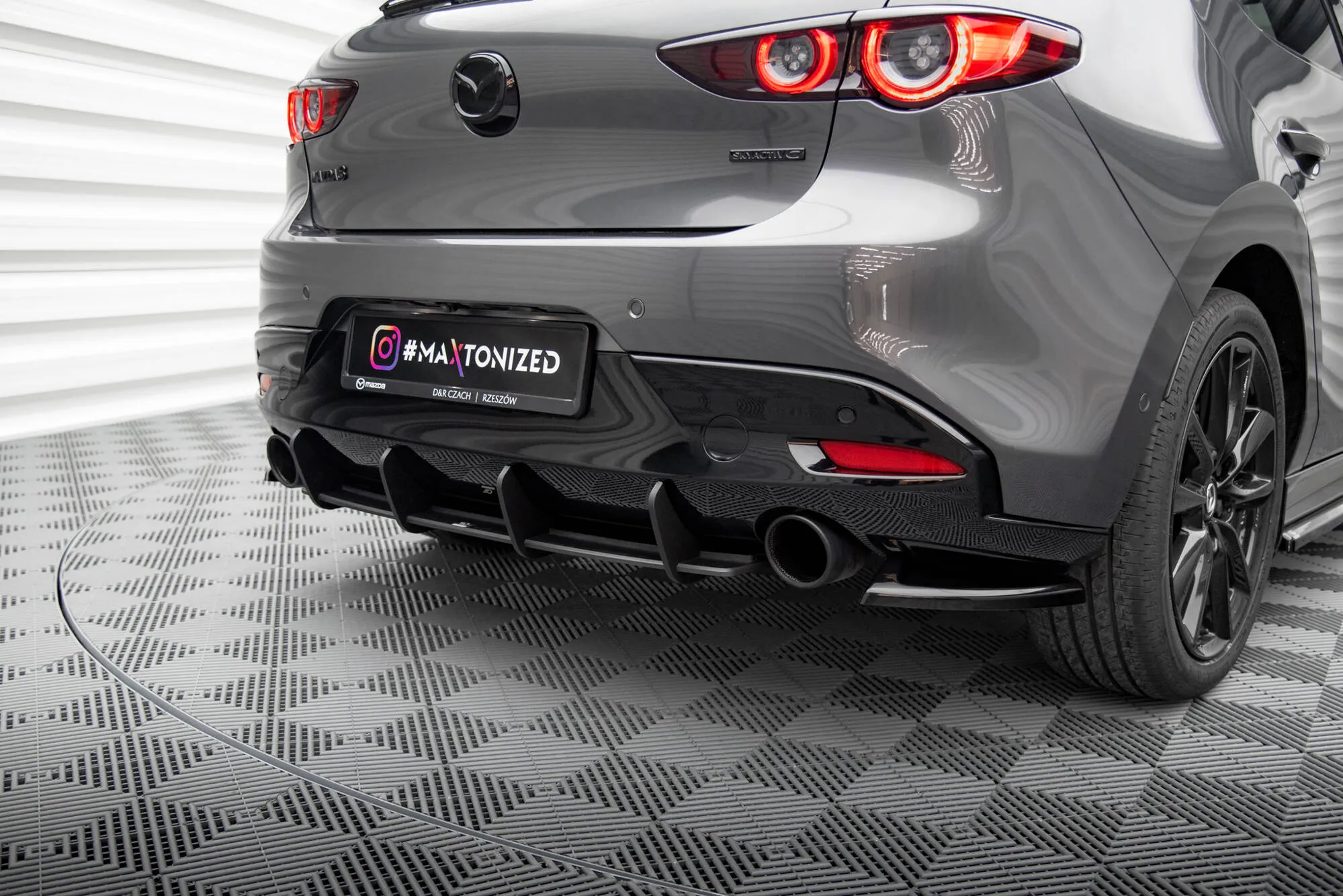 Diffuser Mazda 3 mk4 2019 - > | Street Pro Black Edition