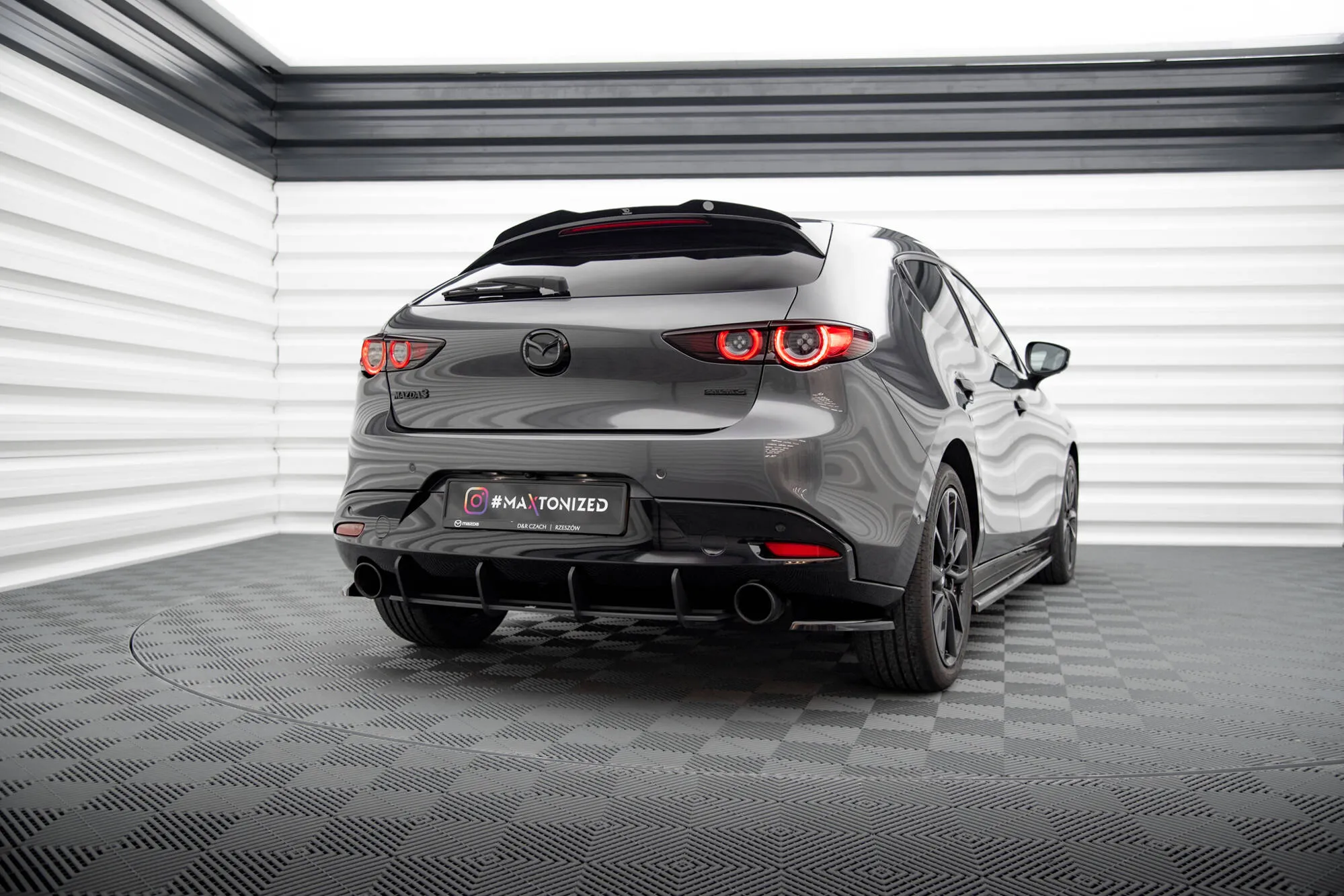 Diffuser Mazda 3 mk4 2019 - > | Street Pro Black Edition – bilde 2