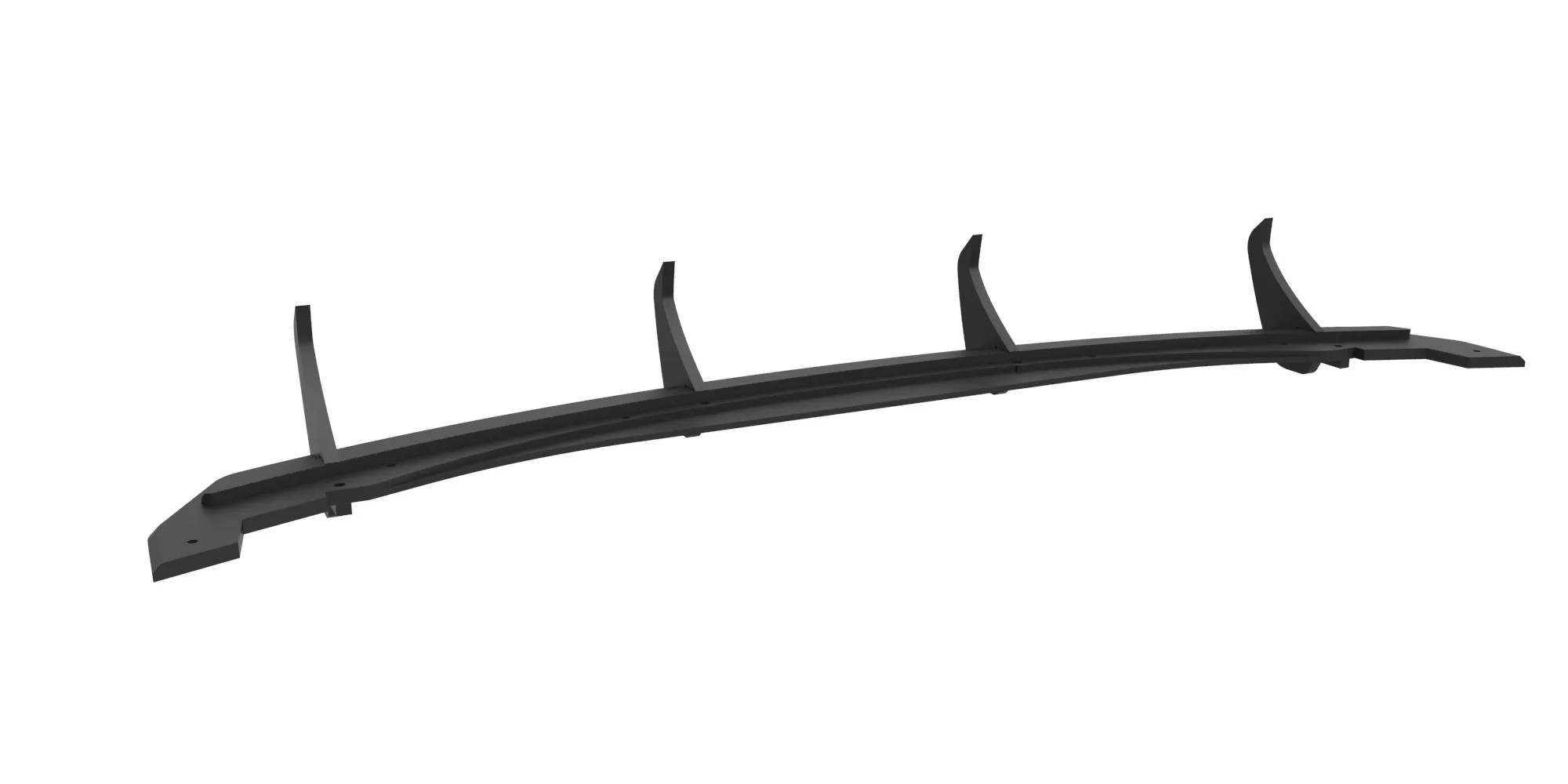 Diffuser Mazda 6 (III Facelift) 2018 - 2024 | Street Pro Black Edition – bilde 4