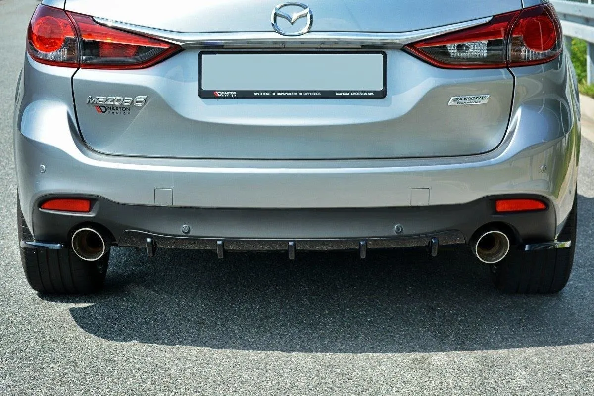 Diffuser Mazda 6 III (gj/gl) Sedan 2012 - 2014 | Glossy Black Edition
