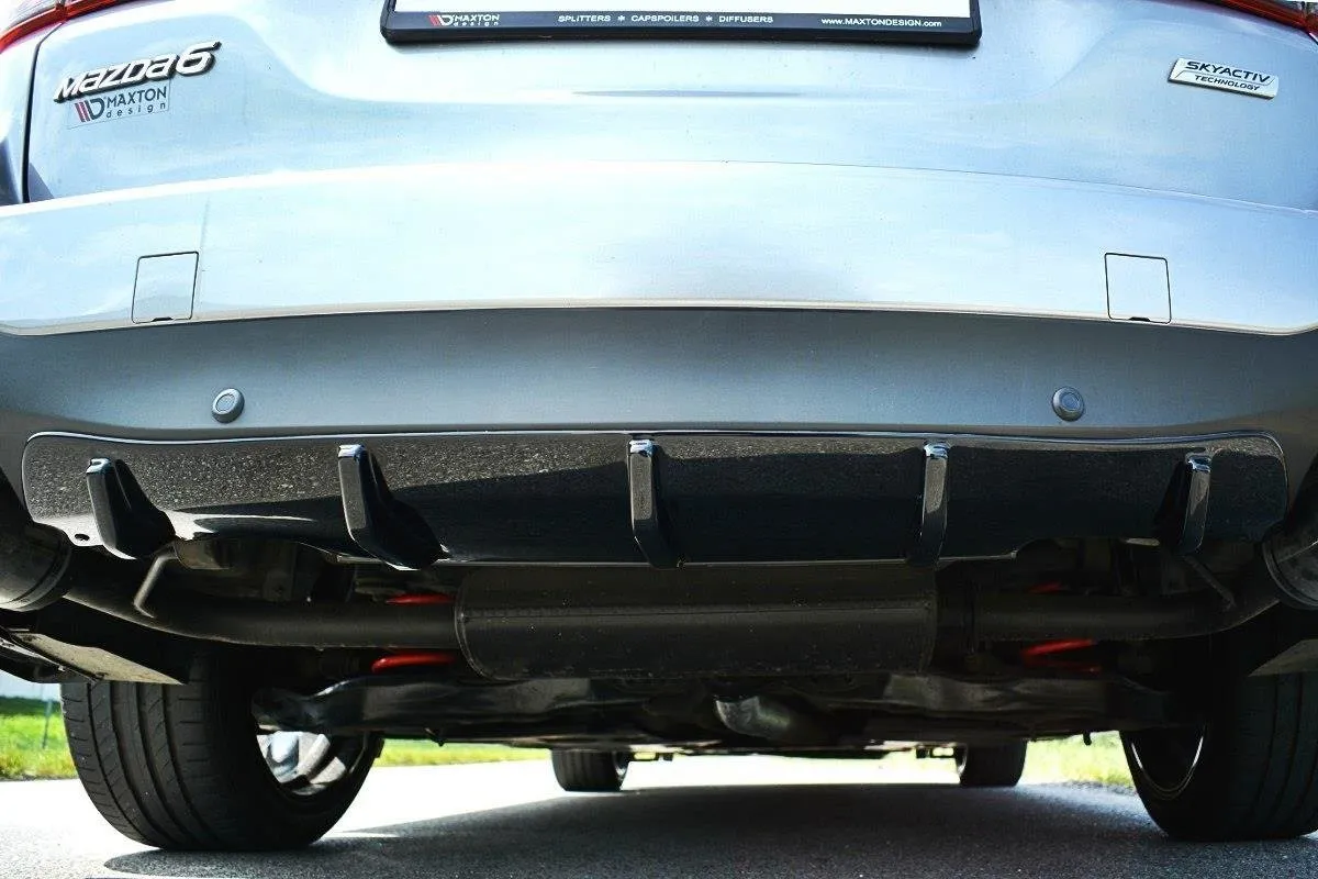 Diffuser Mazda 6 III (gj/gl) Sedan 2012 - 2014 | Glossy Black Edition – bilde 2