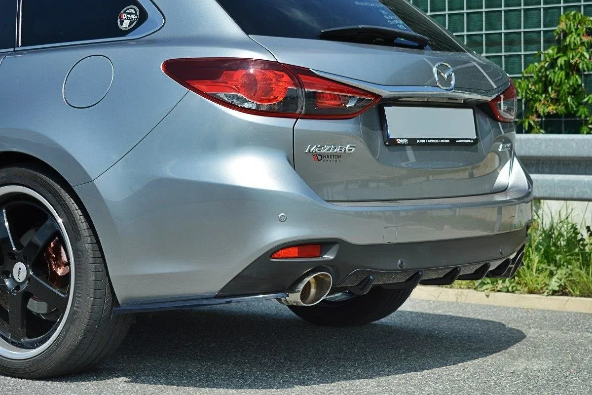 Diffuser Mazda 6 III (gj/gl) Sedan 2012 - 2014 | Glossy Black Edition – bilde 3