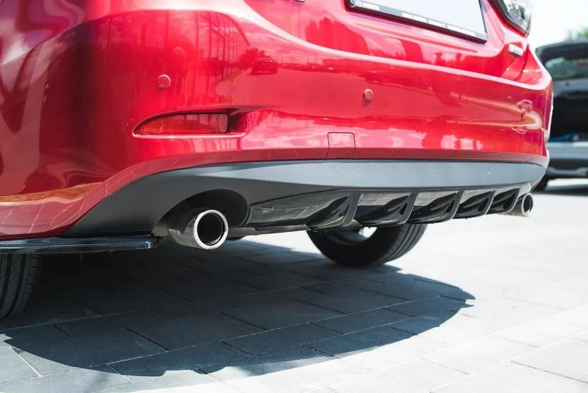 Diffuser Mazda 6 III (gj/gl) Sedan 2014 - 2018 | Glossy Black Edition