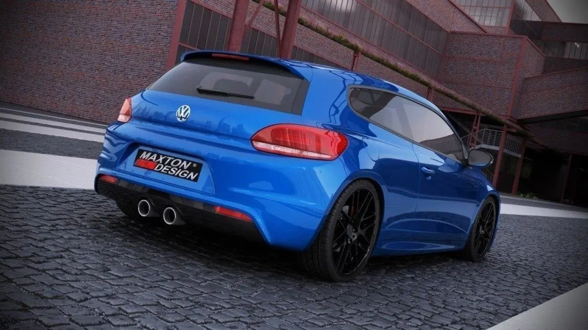 Diffuser med dobbelt eksoshull VW Scirocco 3 R 2008 - 2017
