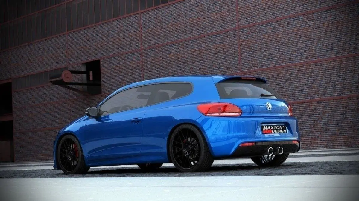 Diffuser med dobbelt eksoshull VW Scirocco 3 R 2008 - 2017 – bilde 3