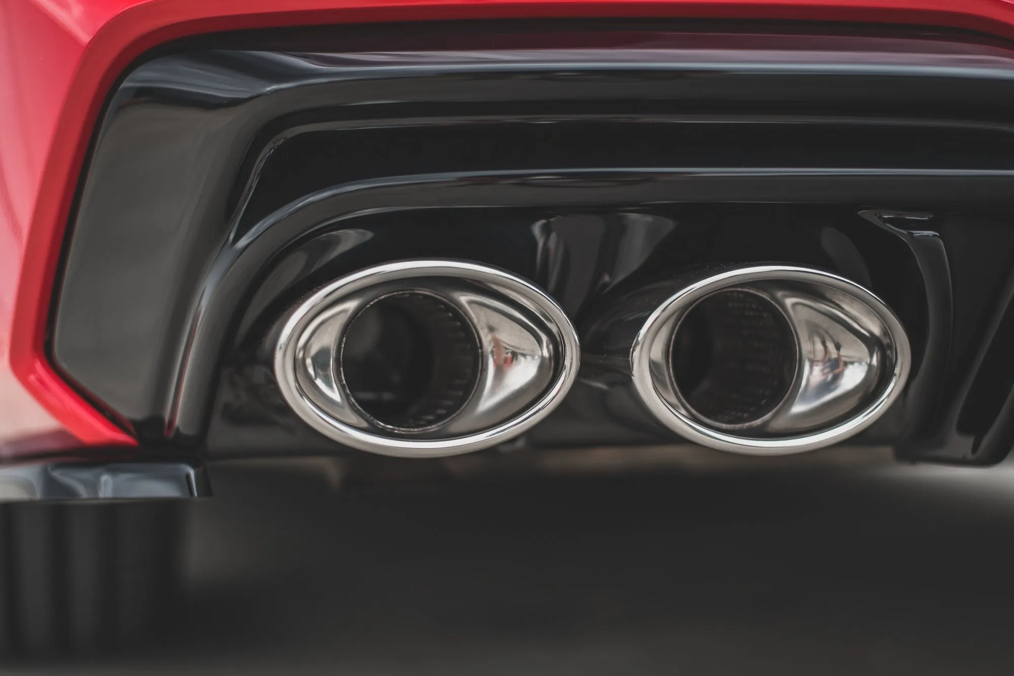 Diffuser med imiterte eksosrør med Milltek eksos Audi S7 C8 2017 -> | Glossy Black Edition – bilde 5
