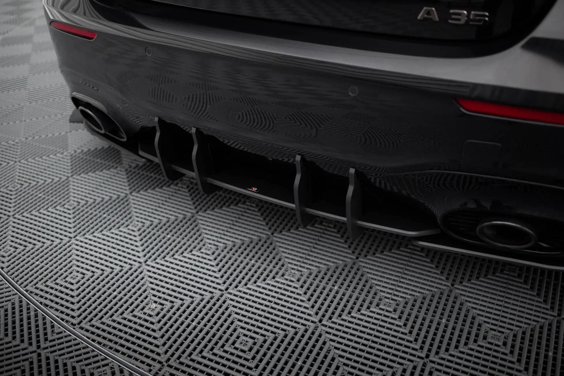 Diffuser Mercedes-AMG A35 (W177) facelift 2023 - > | Street Pro Black Edition