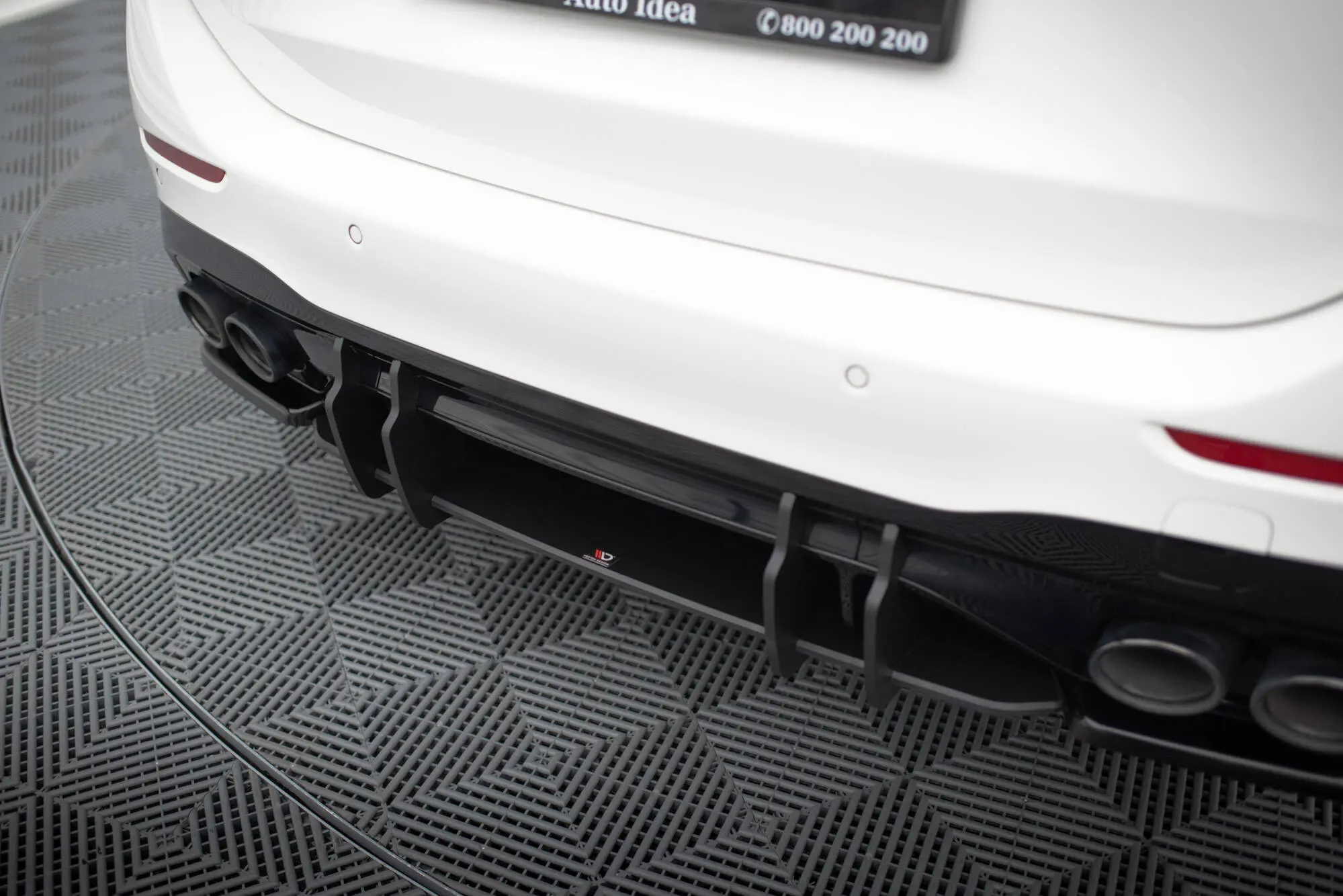 Diffuser Mercedes-AMG C43 (W206 / S206 ) 2021 - > | Street Pro Black Edition