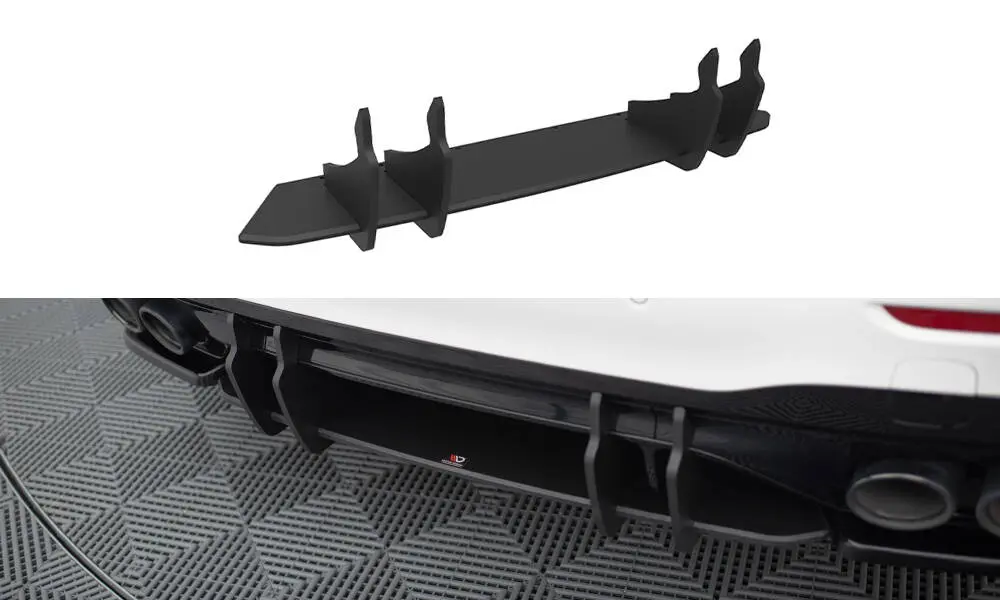 Diffuser Mercedes-AMG C43 (W206 / S206 ) 2021 - > | Street Pro Black Edition – bilde 2