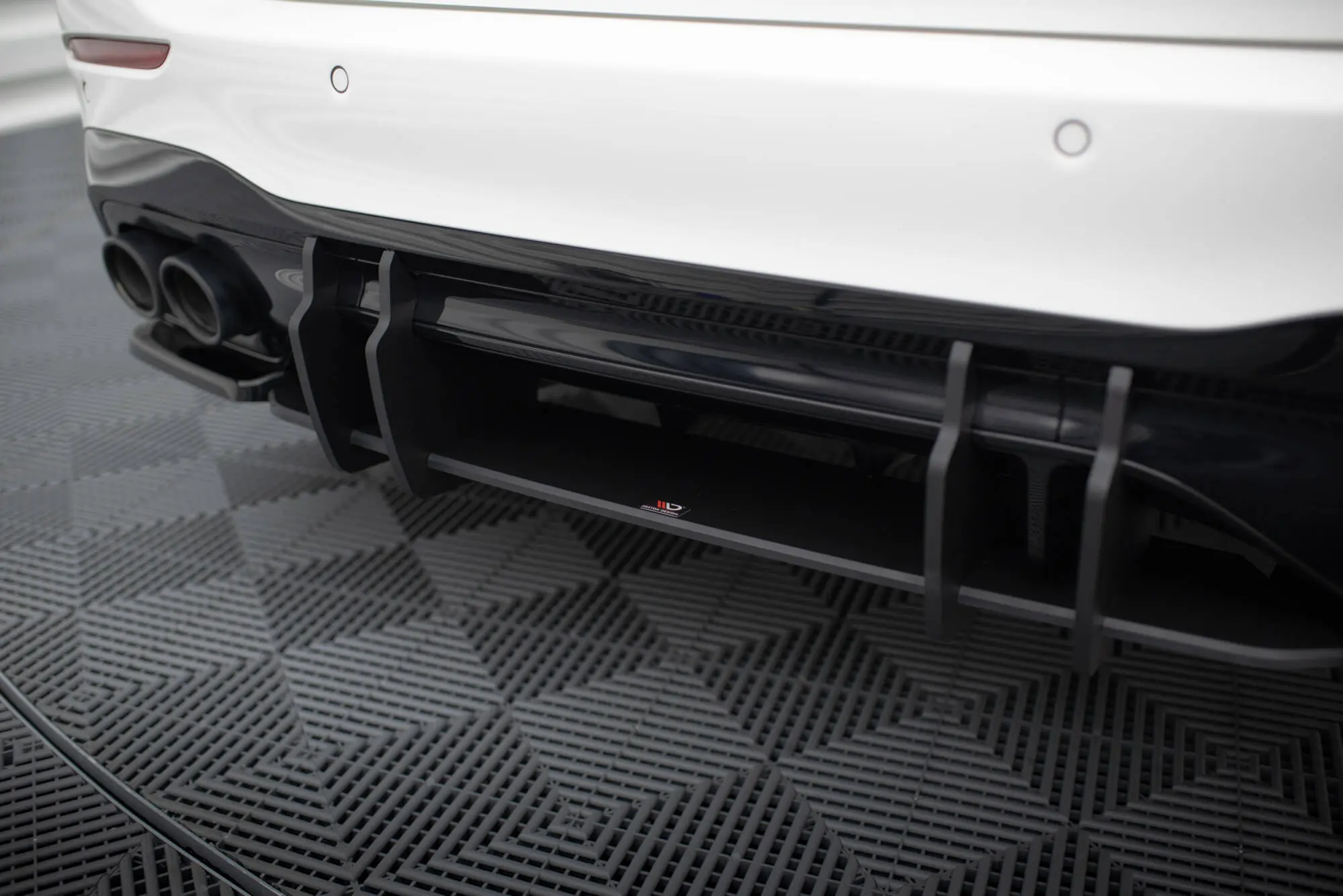 Diffuser Mercedes-AMG C43 (W206 / S206 ) 2021 - > | Street Pro Black Edition – bilde 4