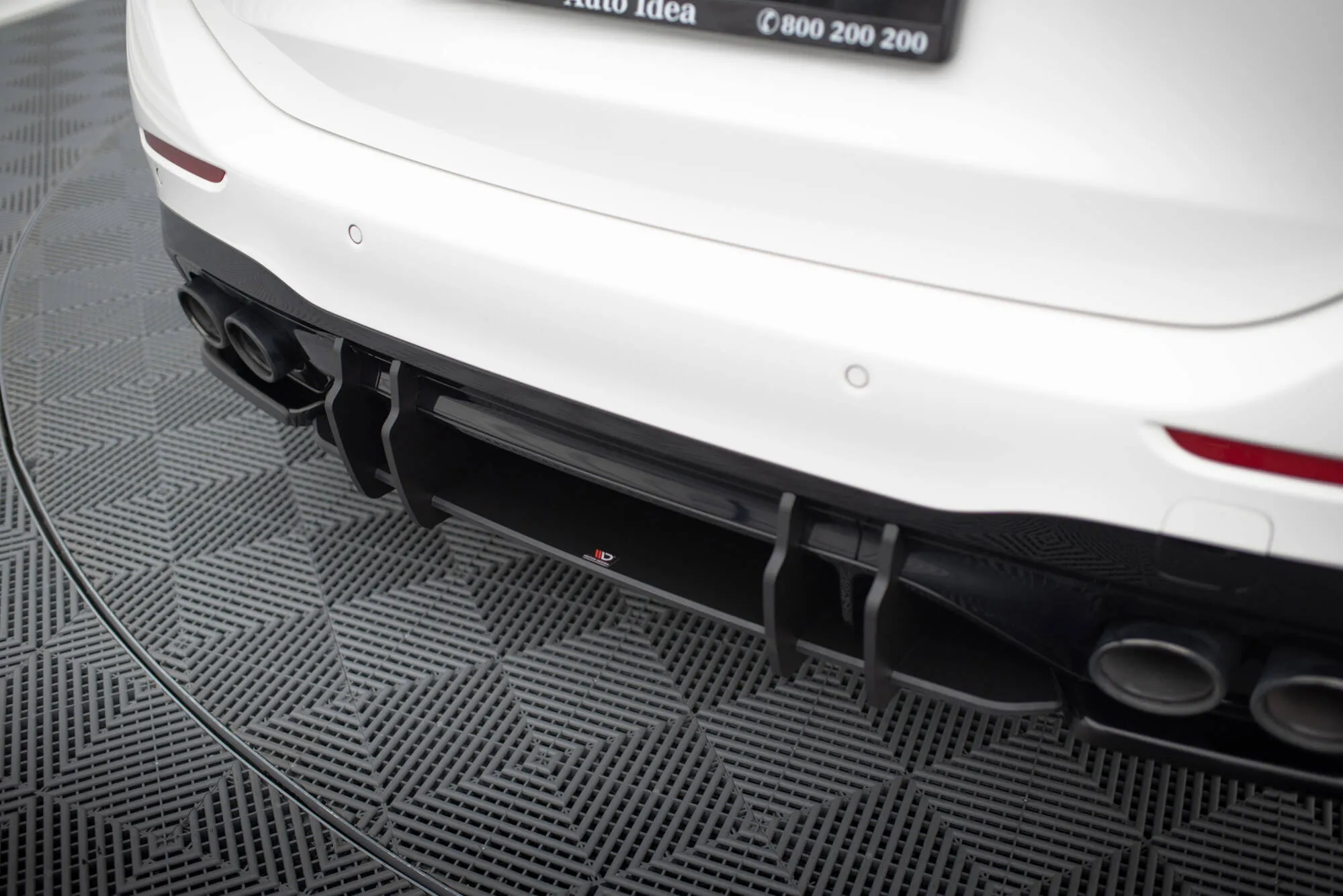 Diffuser Mercedes-AMG C43 (W206 / S206 ) 2021 - > | Street Pro Black Edition