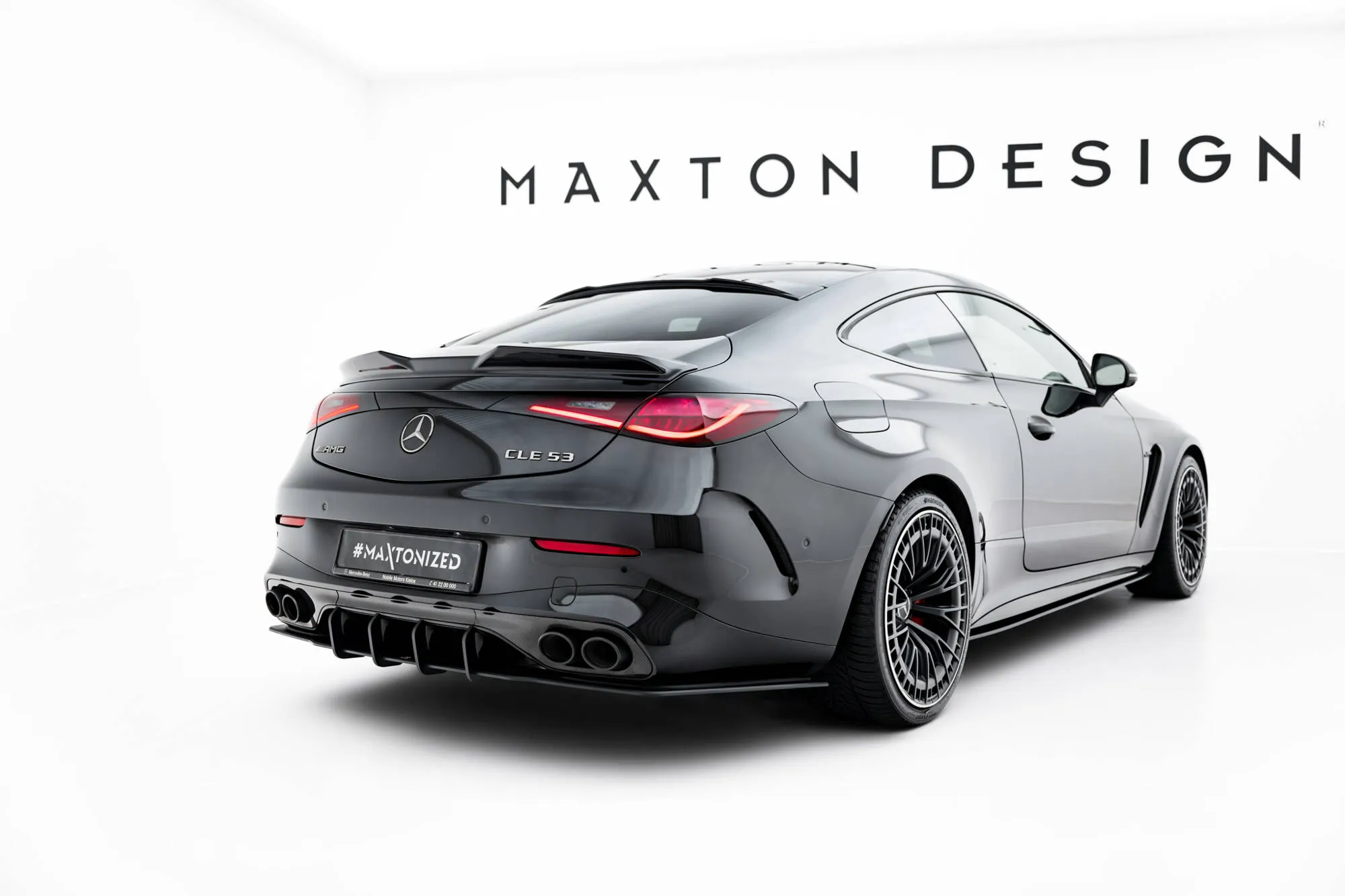 Diffuser Mercedes-AMG Cle 53 (C236) 2023 -> | Street Pro Black Edition