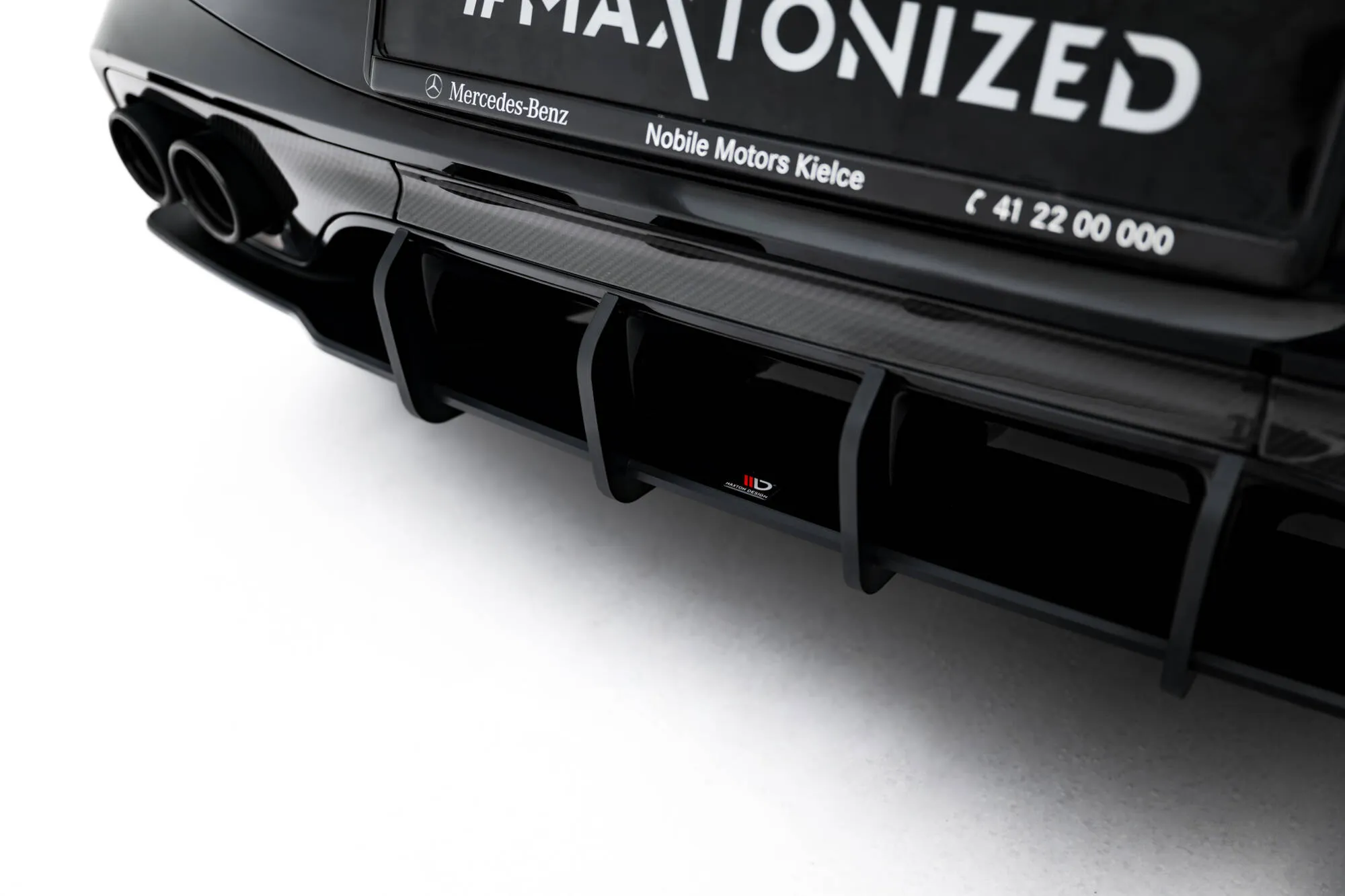 Diffuser Mercedes-AMG Cle 53 (C236) 2023 -> | Street Pro Black Edition – bilde 2
